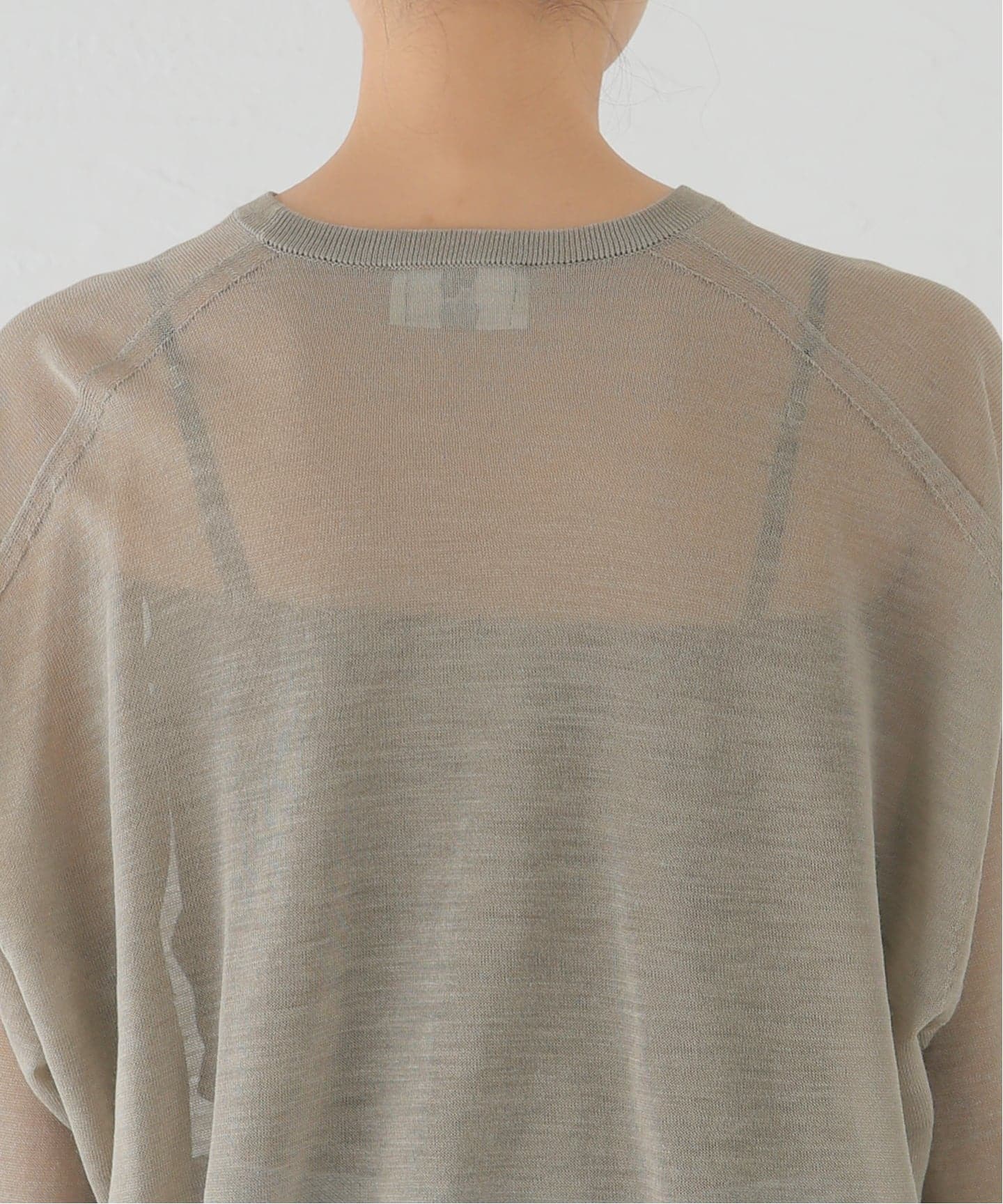 HERILL/ヘリル】Ramie Highgauge Crewneck ニット （ニット／セーター