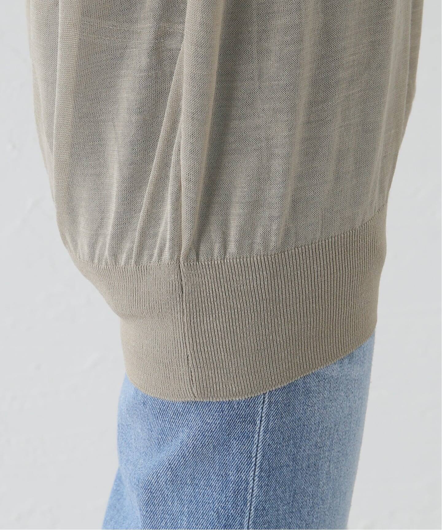 HERILL/ヘリル】Ramie Highgauge Crewneck ニット （ニット／セーター