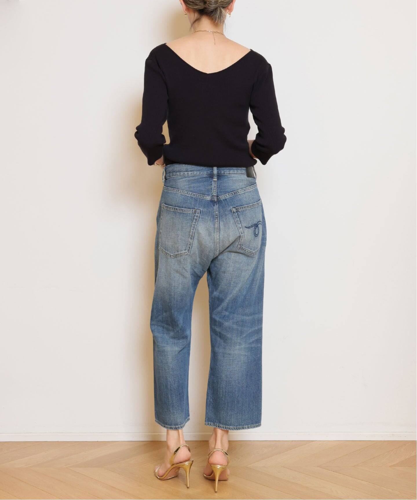 【新品タグ付】Raspail Vネックプルオーバー Raspail/ラスパイユ】Reverse Vネック プルオーバー（ニット／セーター