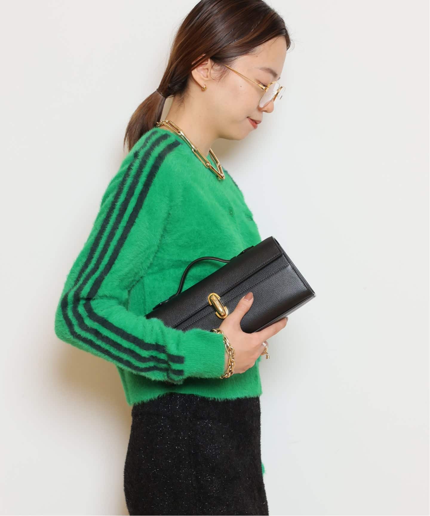 ADIDAS/アディダス】FLUFFY カーディガン（ニット／セーター）｜MUSE