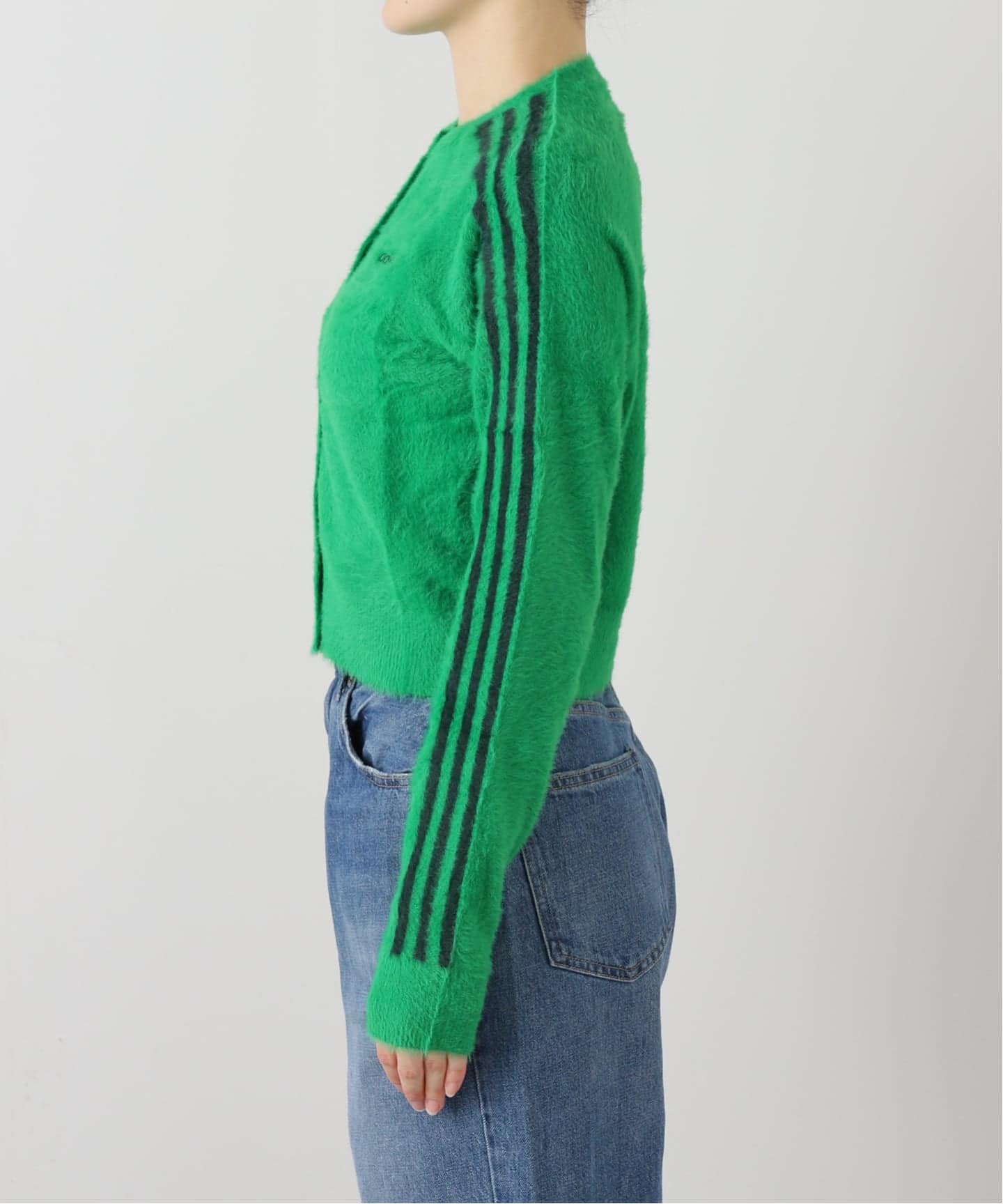 ADIDAS/アディダス】FLUFFY カーディガン（ニット／セーター）｜MUSE