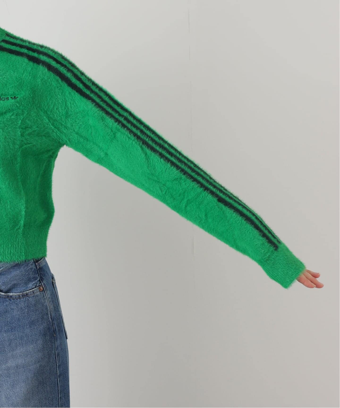 ADIDAS/アディダス】FLUFFY カーディガン（ニット／セーター）｜MUSE