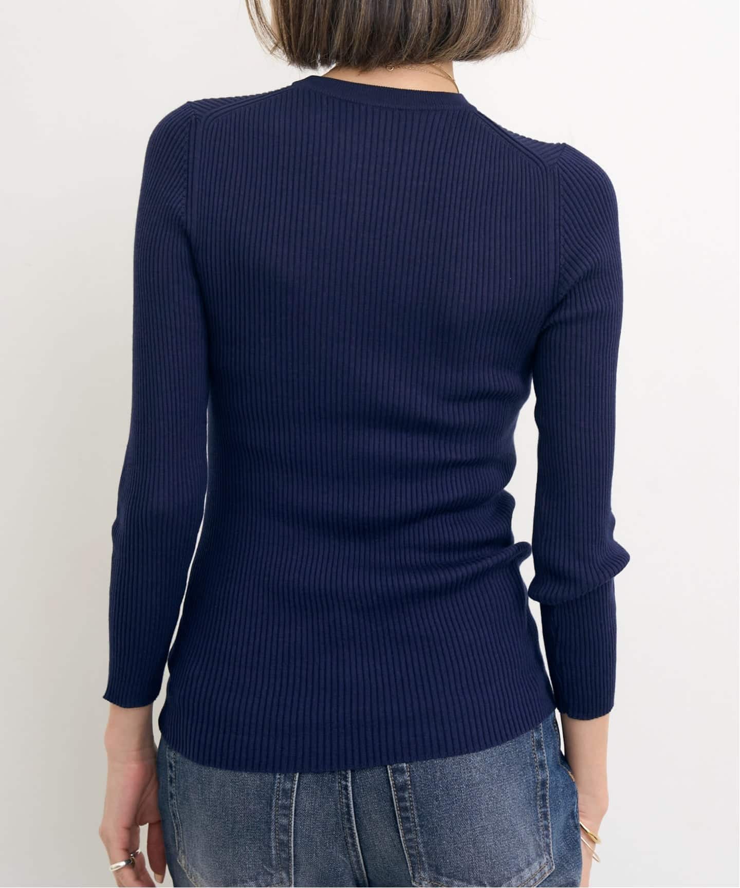 CREW NECK RIB KNIT（ニット／セーター）｜L'Appartement
