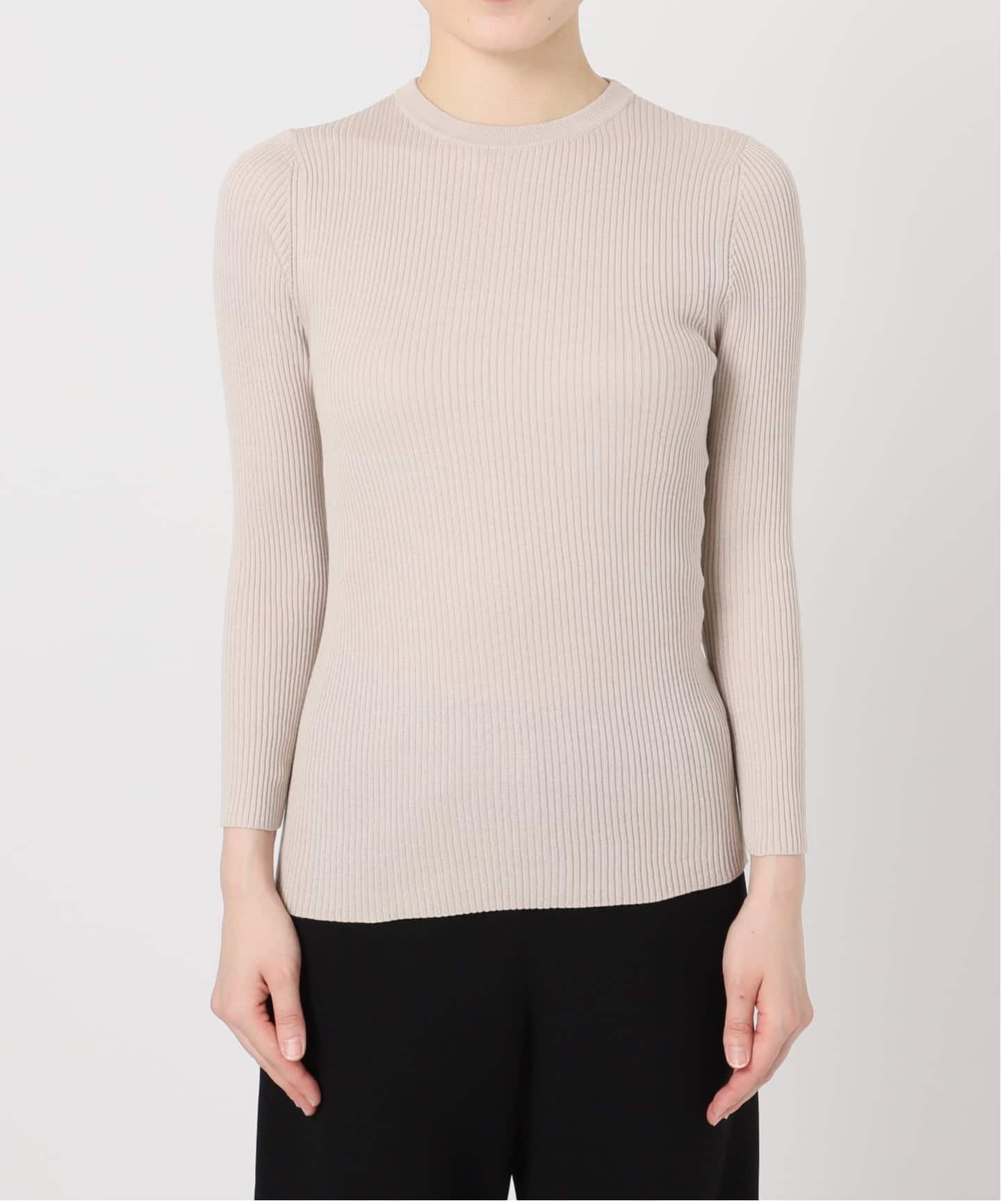 CREW NECK RIB KNIT（ニット／セーター）｜L'Appartement