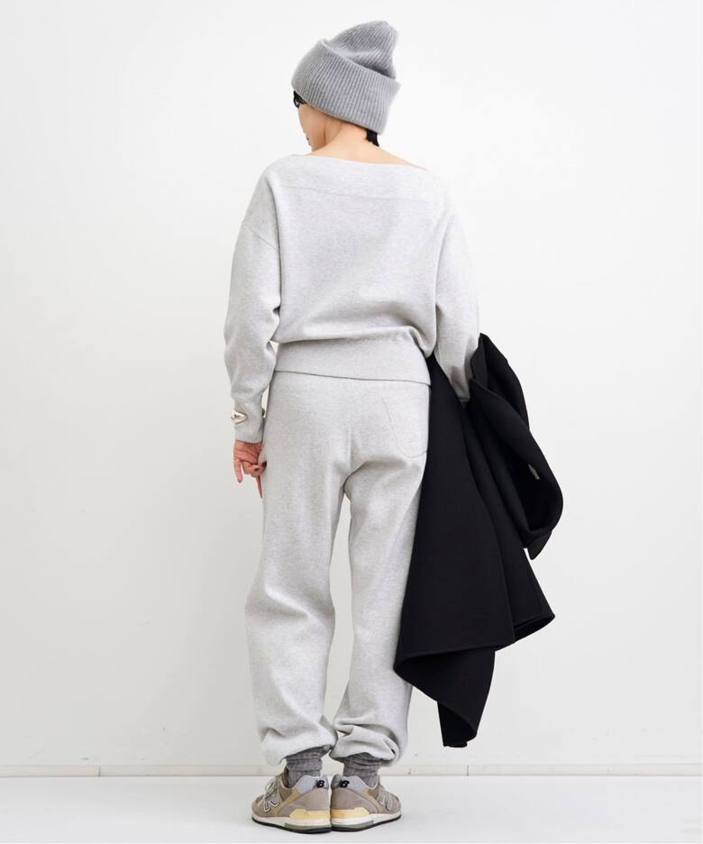 Cotton Double Face Knit（ニット／セーター）｜L