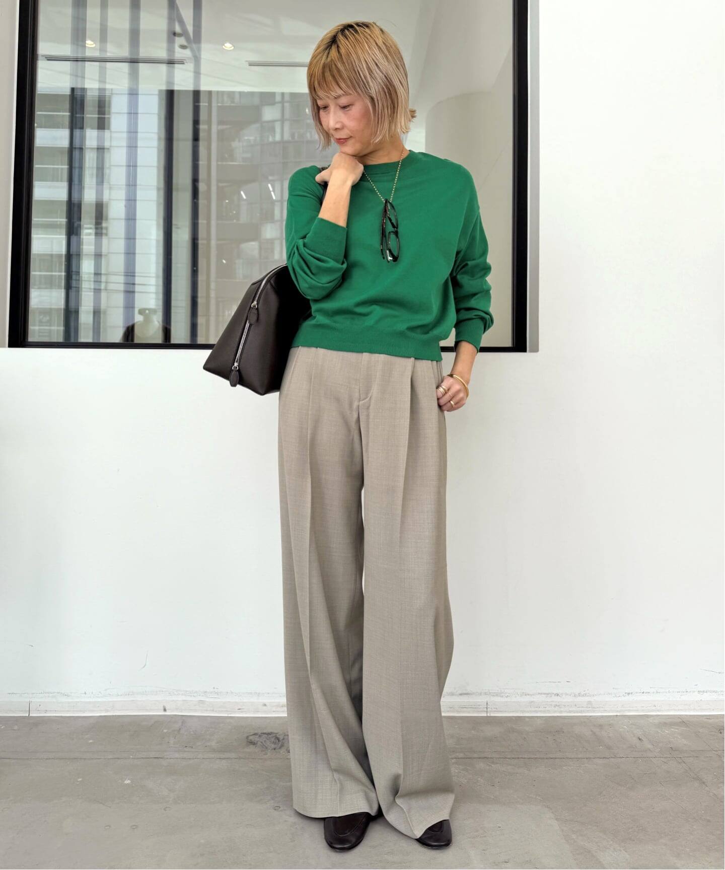BASIC CREW NECK PULLOVER（ニット／セーター）｜L'Appartement