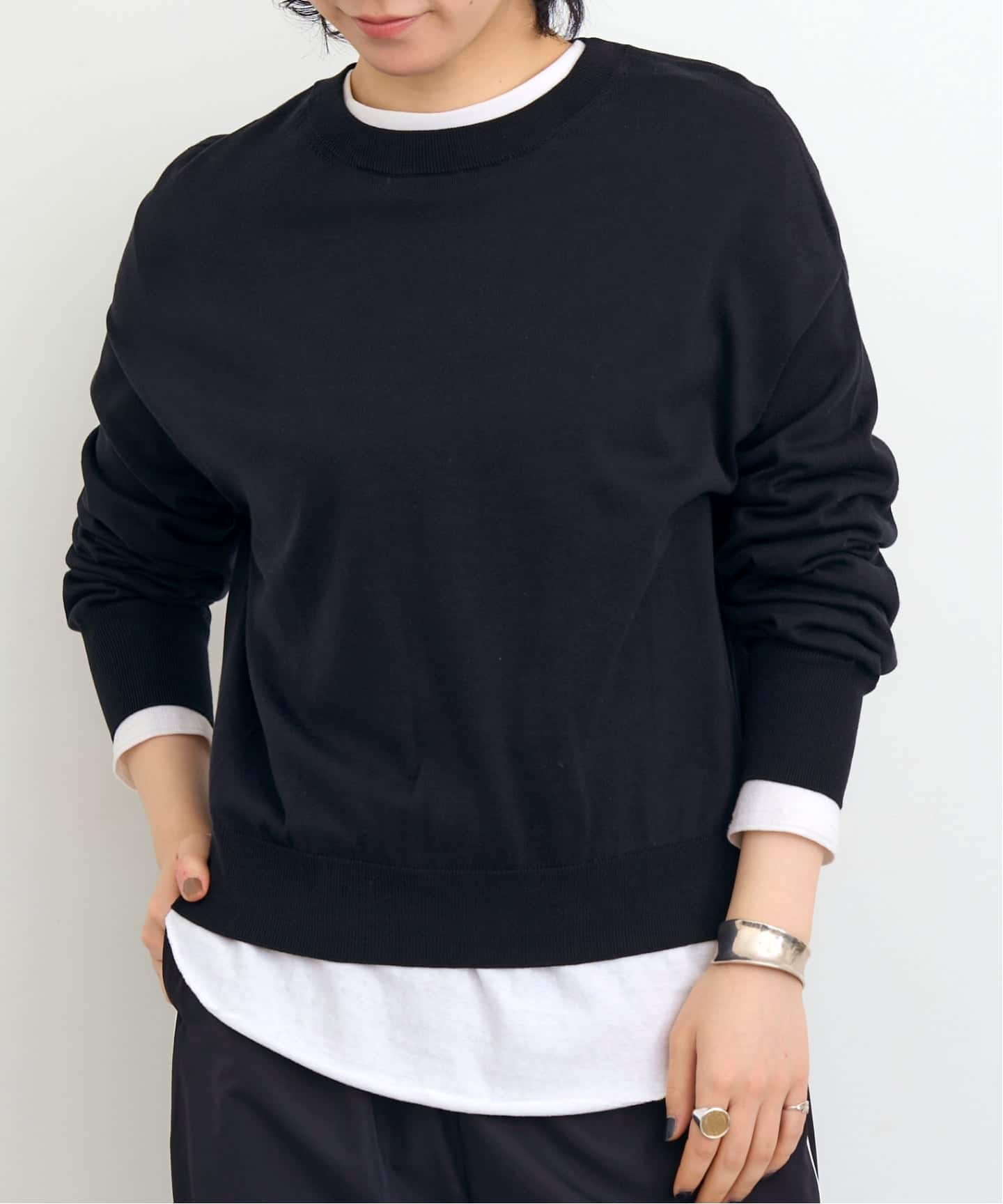 BASIC CREW NECK PULLOVER（ニット／セーター）｜L'Appartement