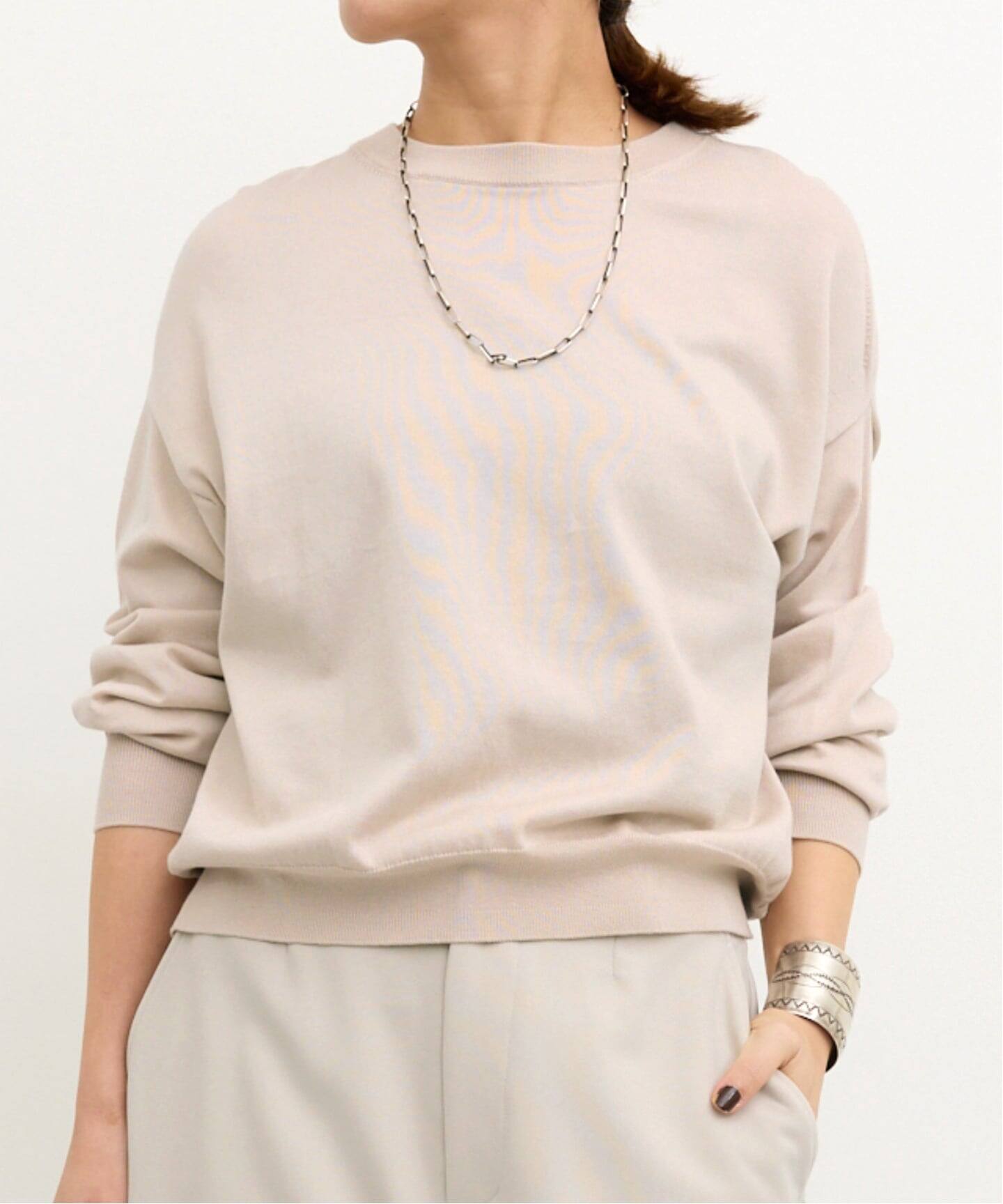 BASIC CREW NECK PULLOVER（ニット／セーター）｜L'Appartement