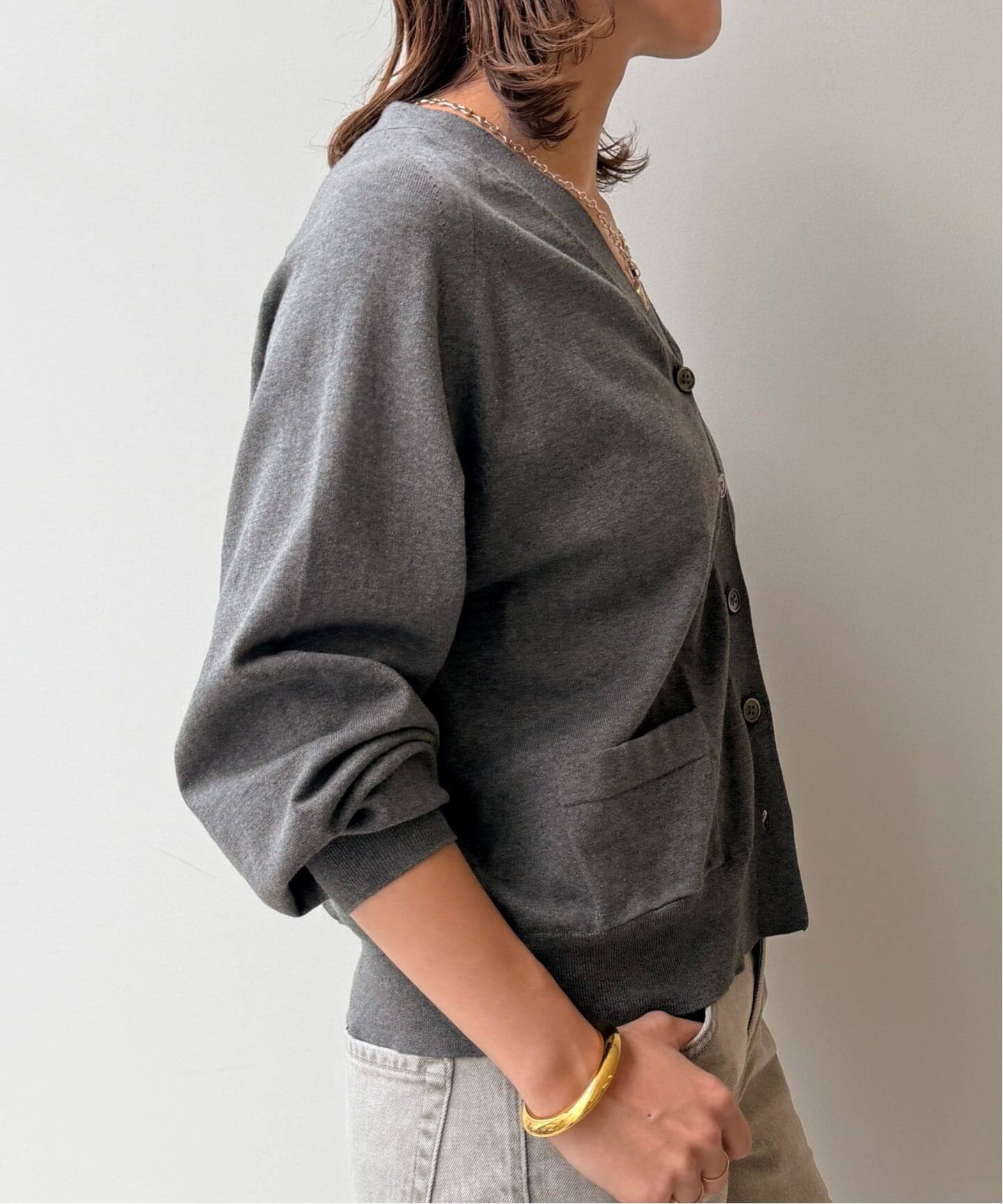 BASIC V-NECK CARDIGAN（カーディガン）｜L'Appartement（アパルトモン
