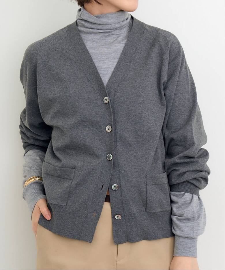 BASIC V-NECK CARDIGAN（カーディガン）｜L