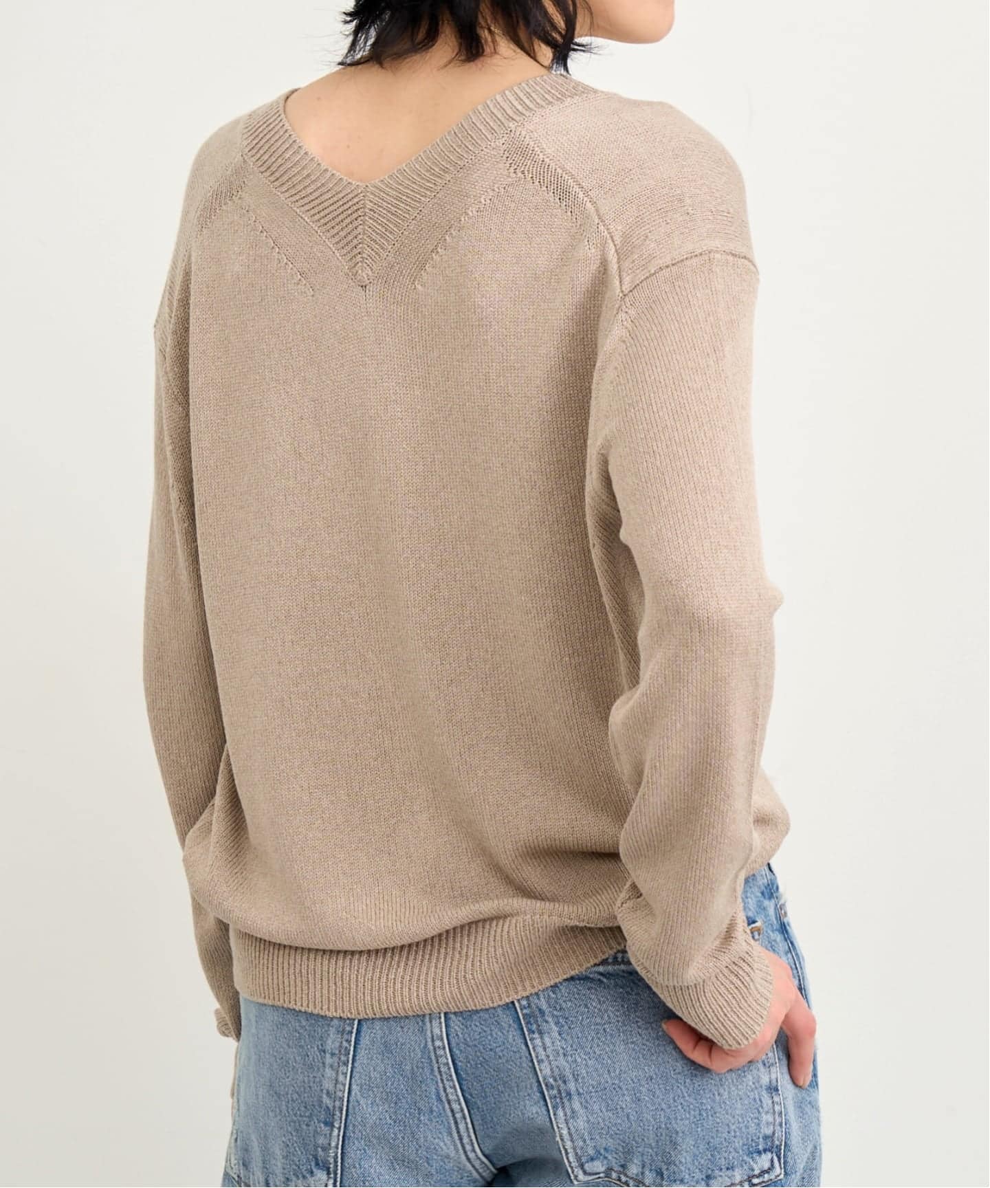 SILK V-NECK KNIT（ニット／セーター）｜L'Appartement（アパルトモン