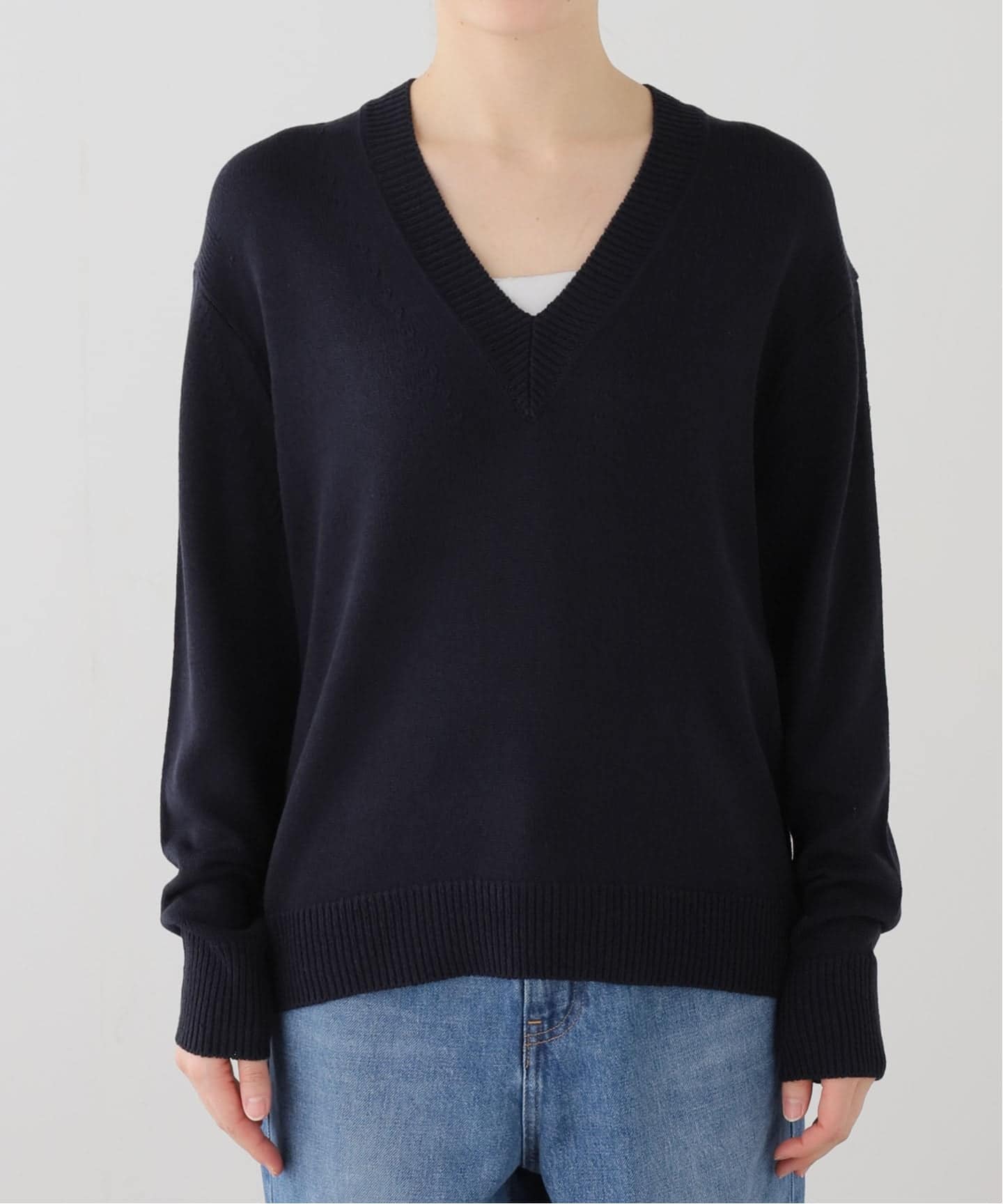 SILK V-NECK KNIT（ニット／セーター）｜L'Appartement（アパルトモン