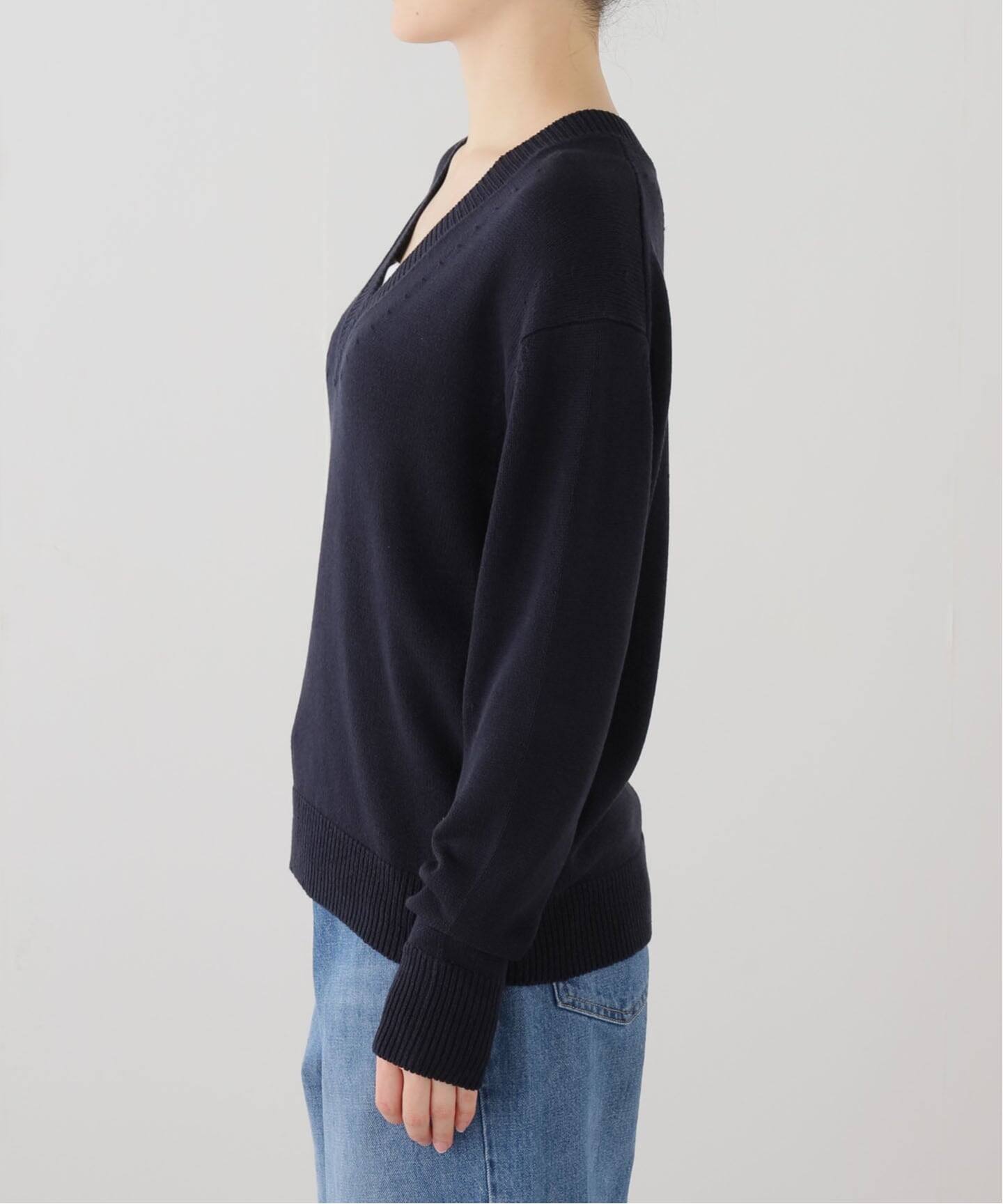 SILK V-NECK KNIT（ニット／セーター）｜L'Appartement（アパルトモン