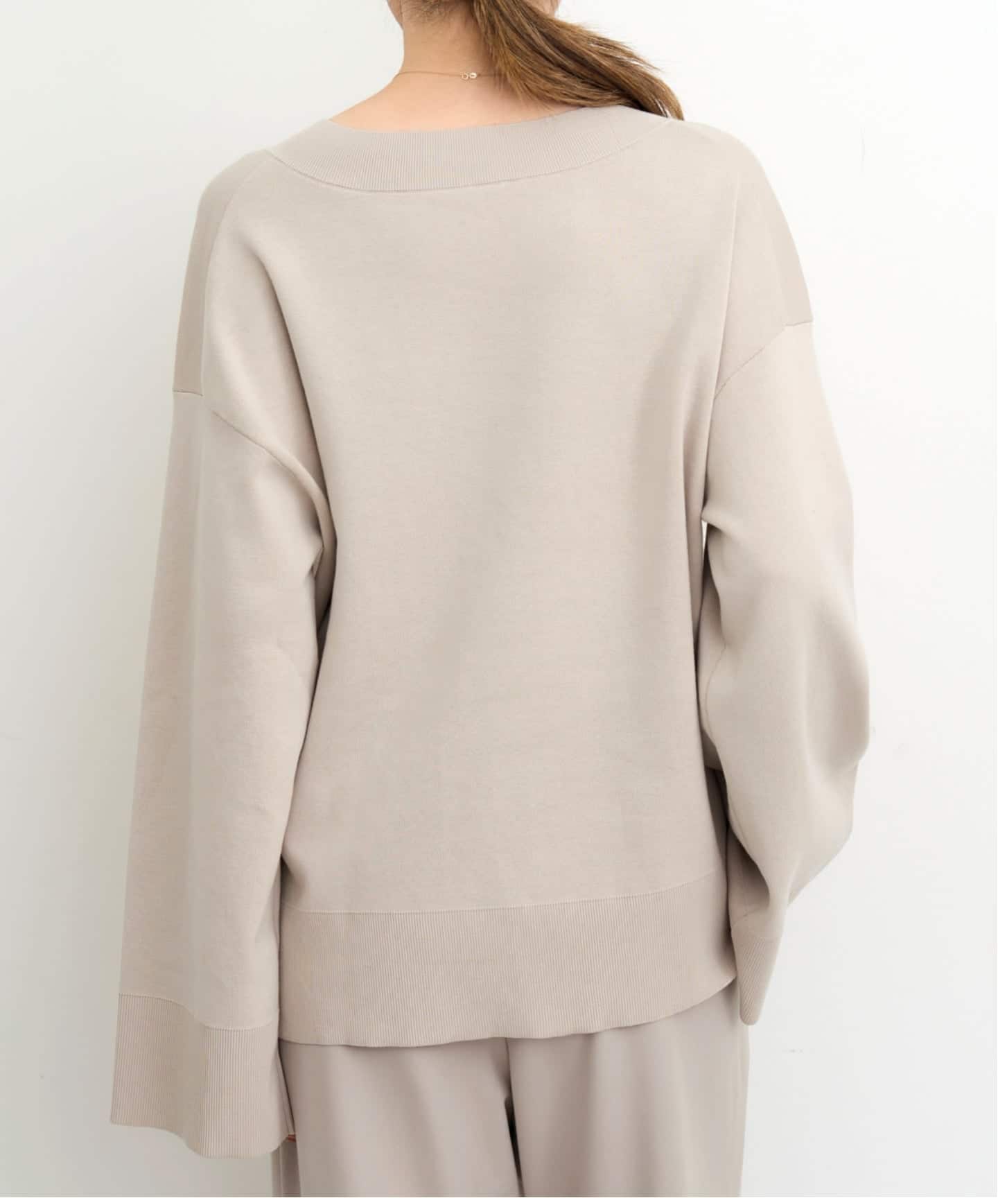 L'Appartement/アパルトモン 2020SS C/N Slit Knitクルーネックスリットニット新品【フリー】【LKNA75550】 L'Appartement/アパルトモン 2020SS C/N Slit Knitクルーネック