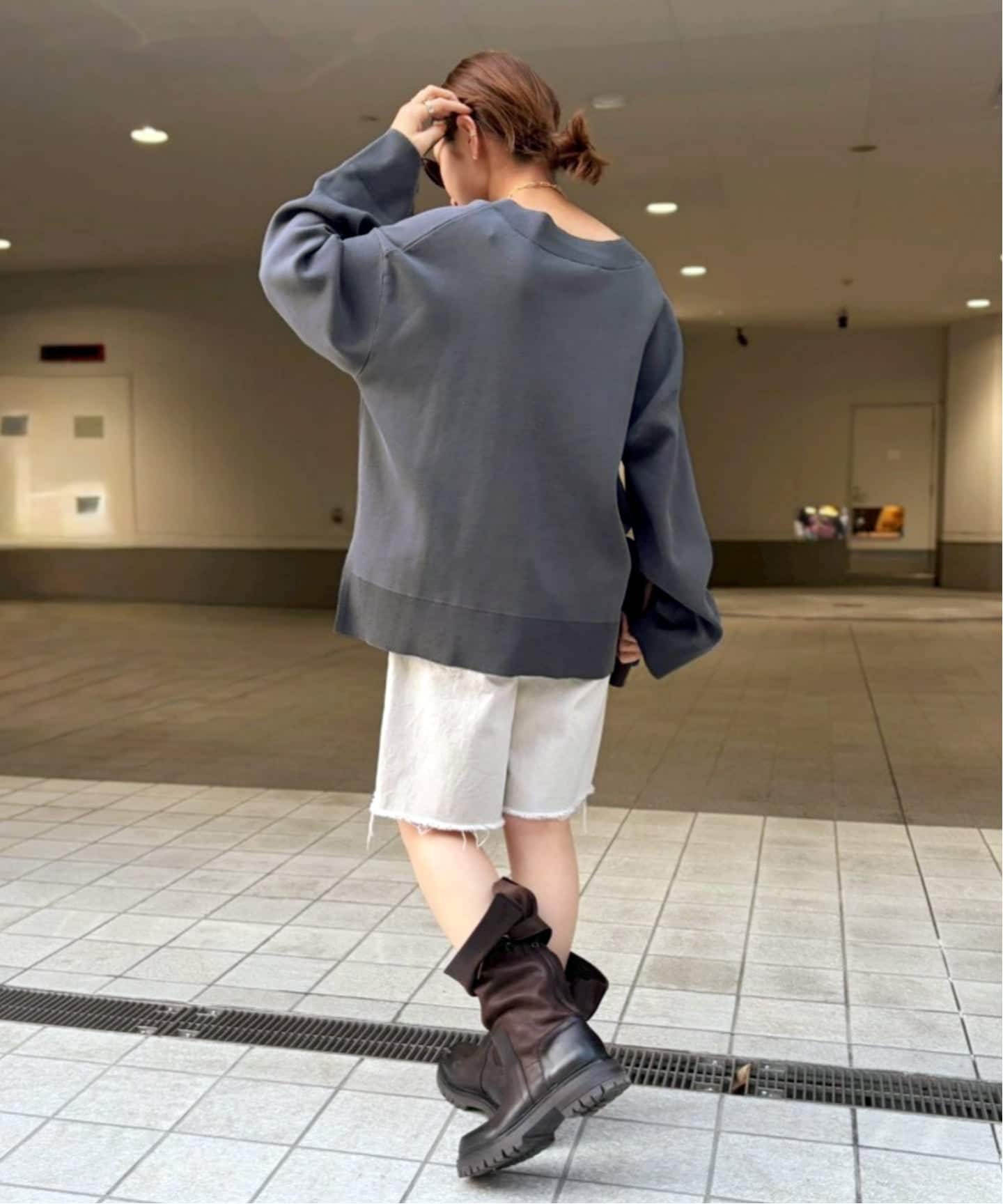 18G SMOOTH V-NECK KNIT（ニット／セーター）｜L'Appartement