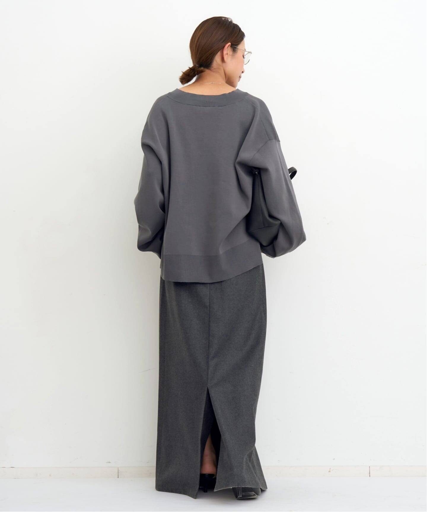18G SMOOTH V-NECK KNIT（ニット／セーター）｜L'Appartement