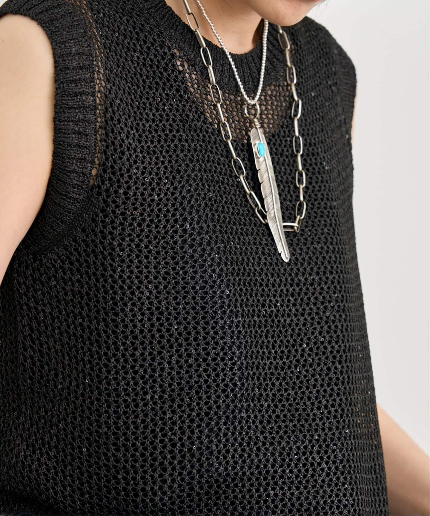 ニット/セーター L'Appartement H/N Knit TOP RACCOON FUR KNIT（ニット／セーター）｜L'Appartement（アパルトモン