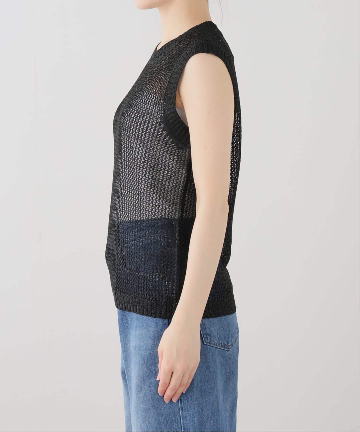 SEQUIN MESH KNIT TOP（ニット／セーター）｜L'Appartement