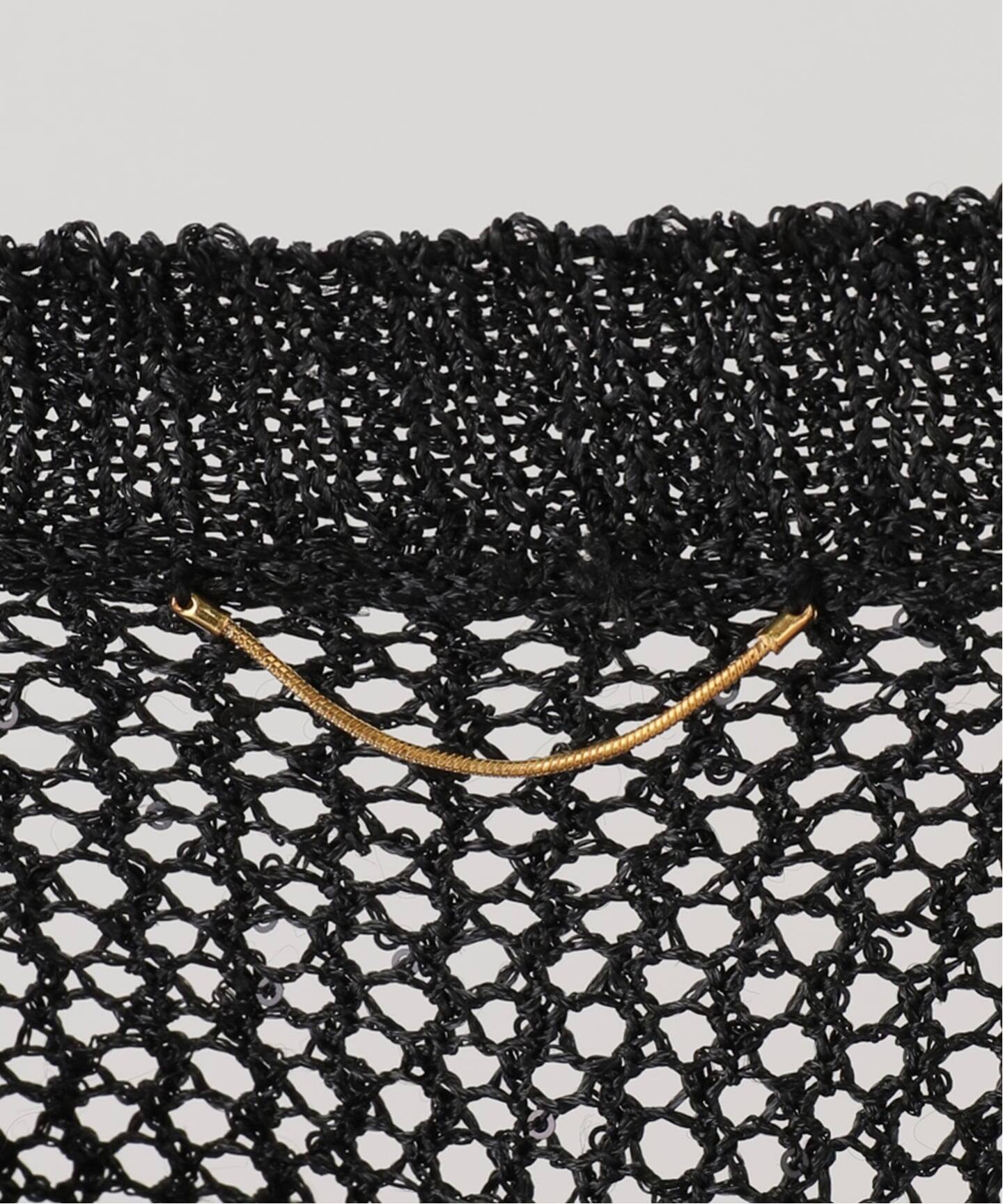 L'Appartement　Mesh Knit SEQUIN MESH KNIT TOP（ニット／セーター）｜L'Appartement