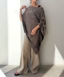 LINEN PONCHO