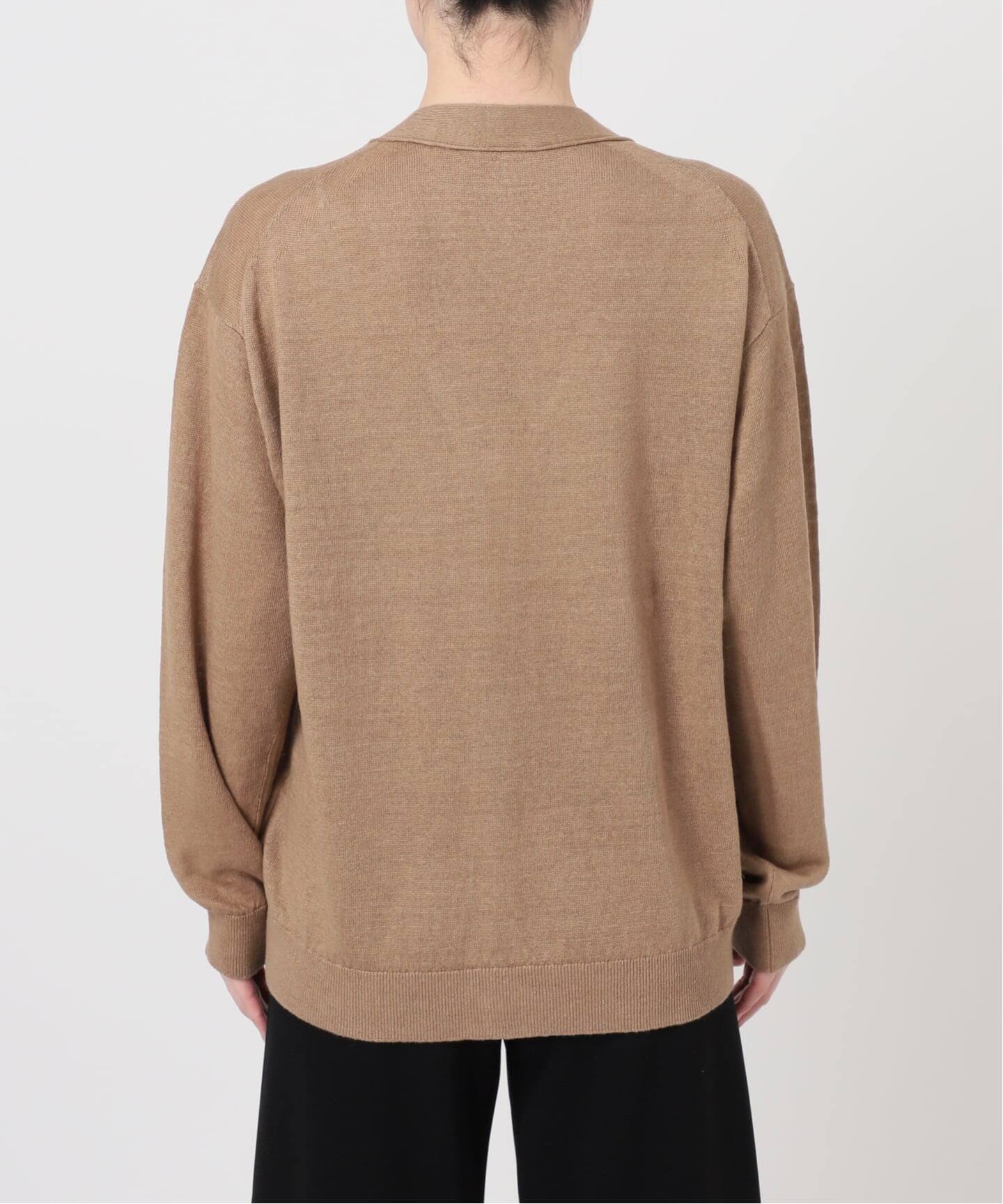LINEN OVERSIZED 2WAY CARDIGAN（カーディガン）｜L'Appartement