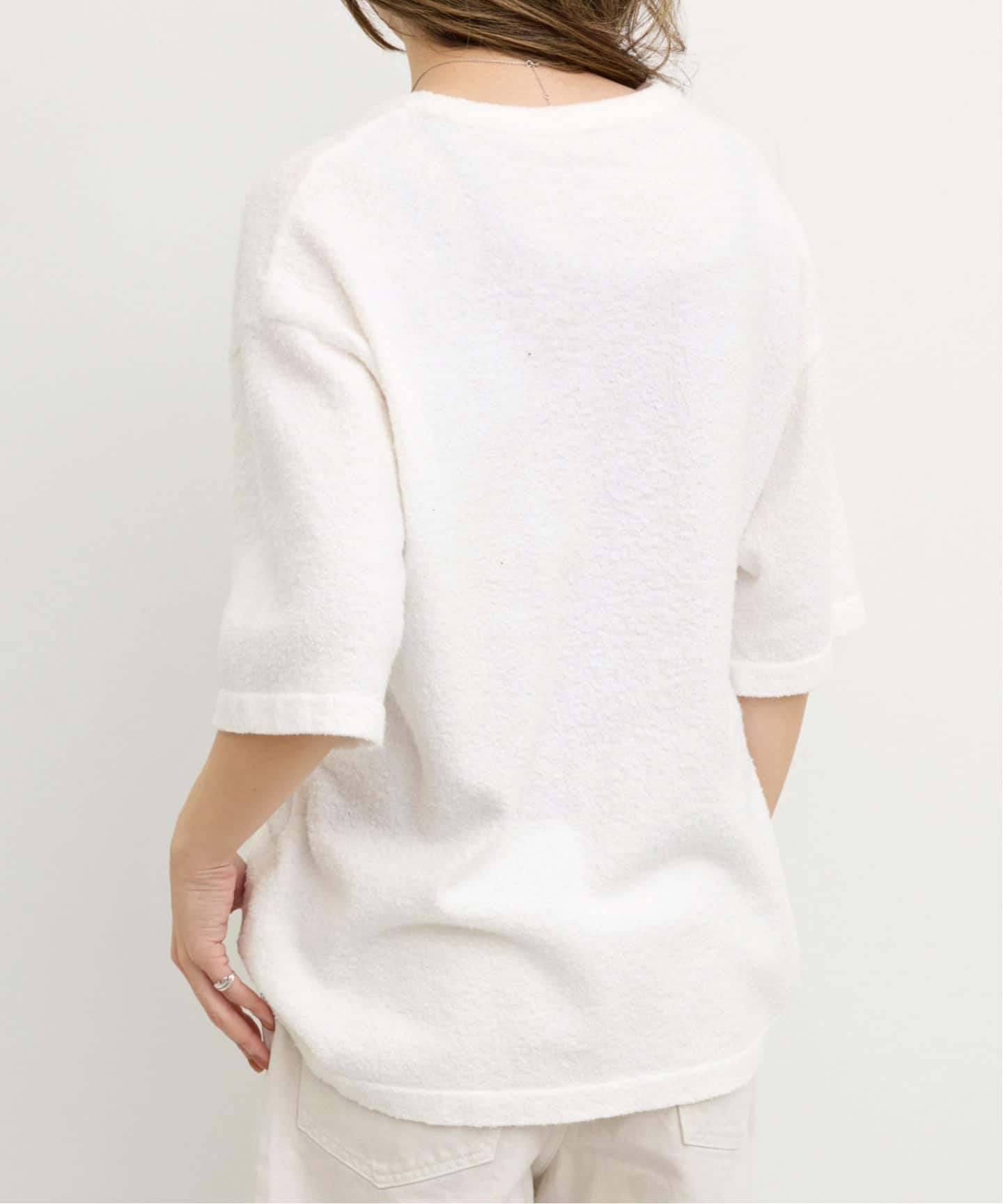 L'Appartement アパルトモン BRUSHED KNIT TEE BRUSHED KNIT TEE（ニット／セーター）｜L'Appartement（アパルトモン