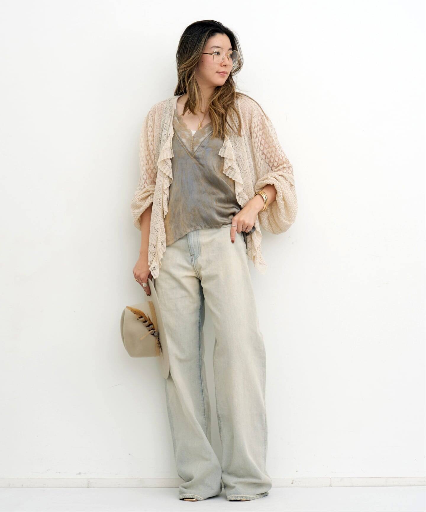VICTRIAN LACE KNIT（ニット／セーター）｜L'Appartement