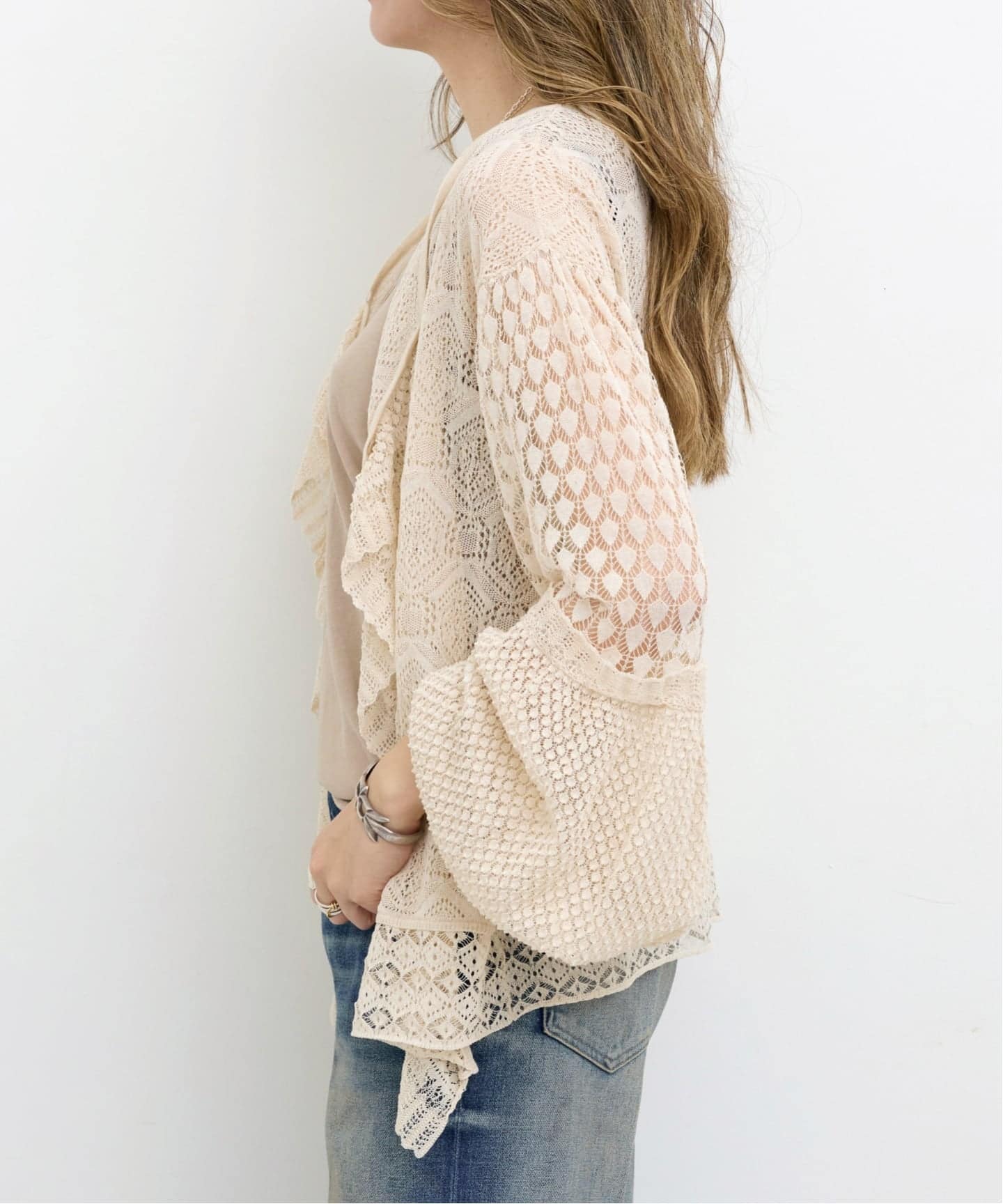 VICTRIAN LACE KNIT（ニット／セーター）｜L'Appartement