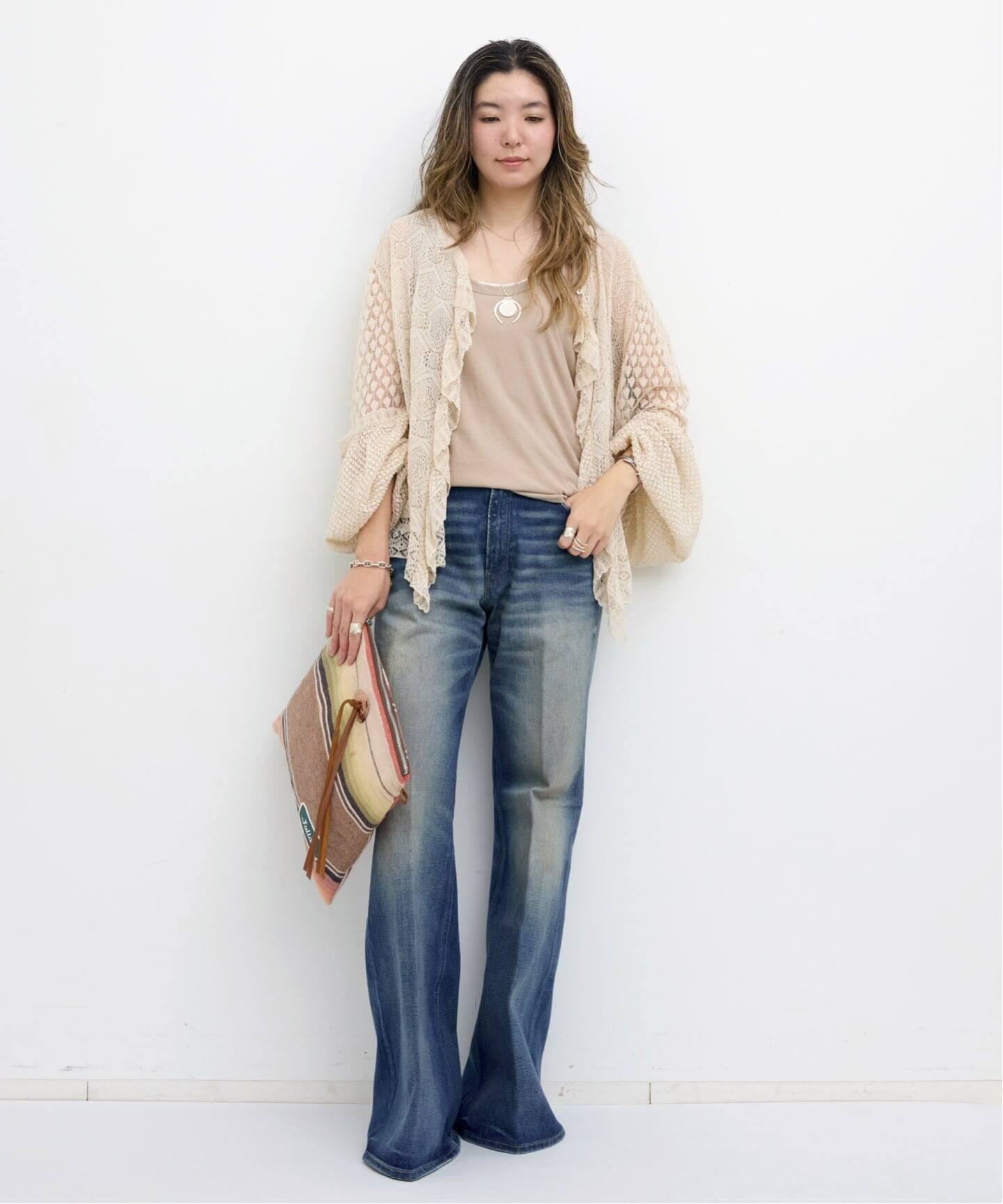 トップス L'Appartement VICTRIAN LACE KNIT VICTRIAN LACE KNIT（ニット／セーター）｜L'Appartement