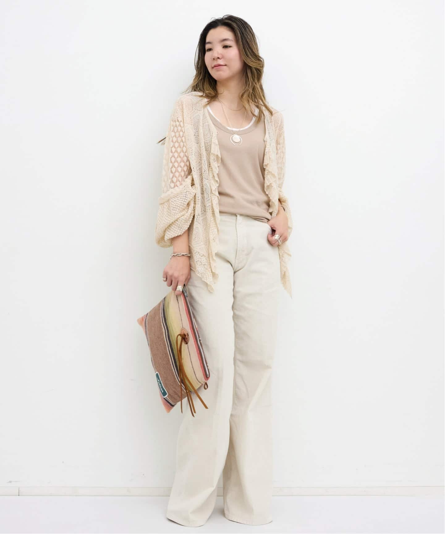 VICTRIAN LACE KNIT（ニット／セーター）｜L'Appartement
