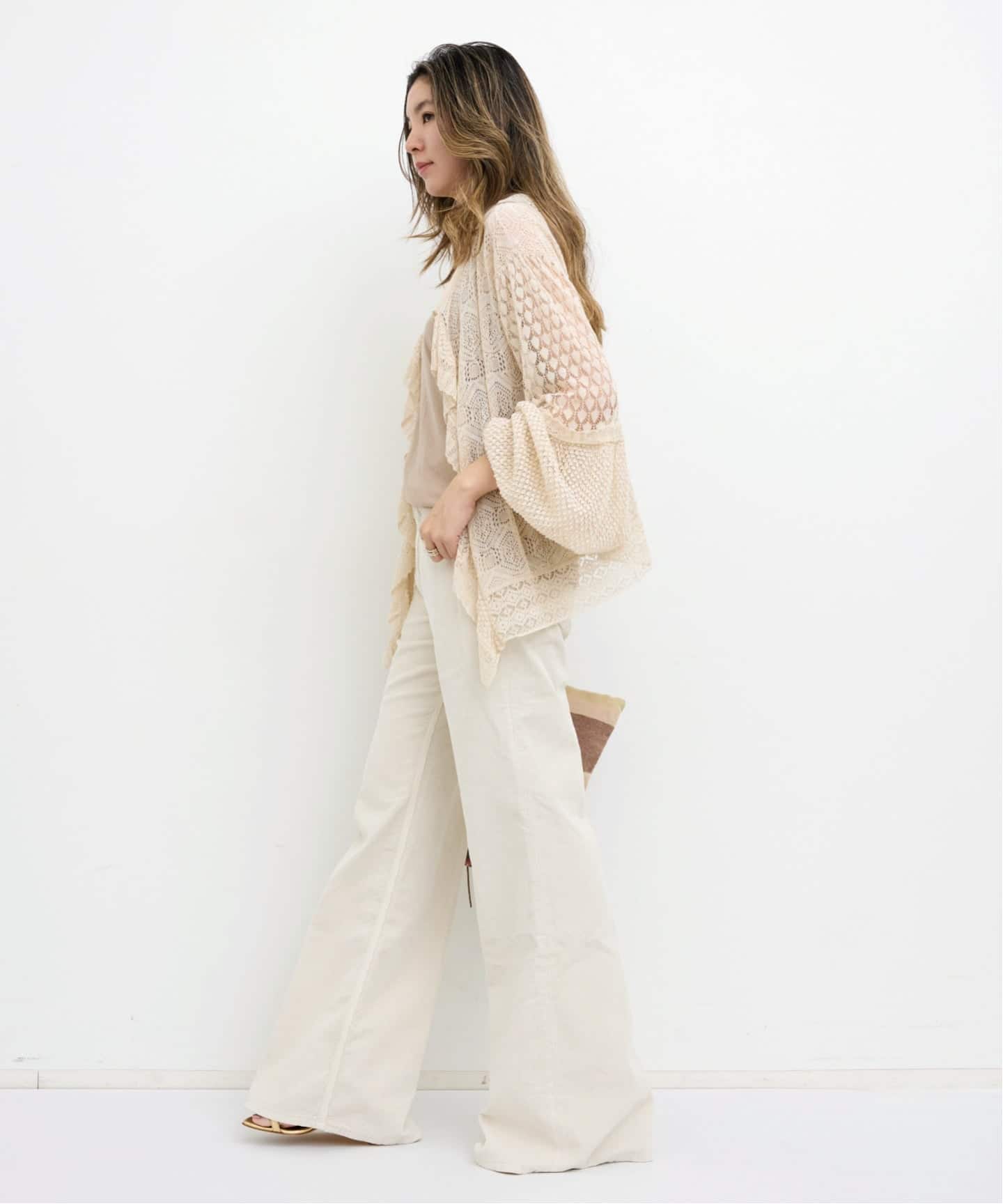 VICTRIAN LACE KNIT（ニット／セーター）｜L'Appartement