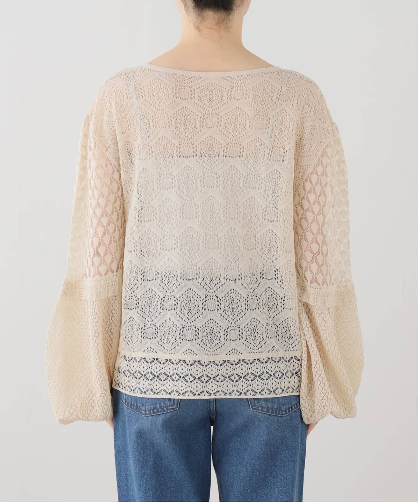 VICTRIAN LACE KNIT（ニット／セーター）｜L'Appartement