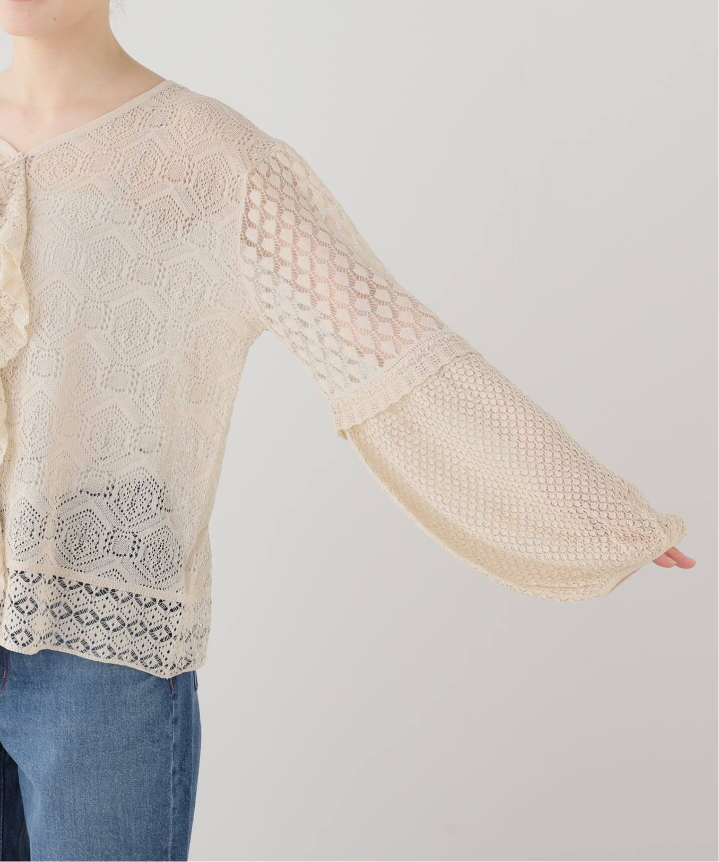 VICTRIAN LACE KNIT（ニット／セーター）｜L'Appartement