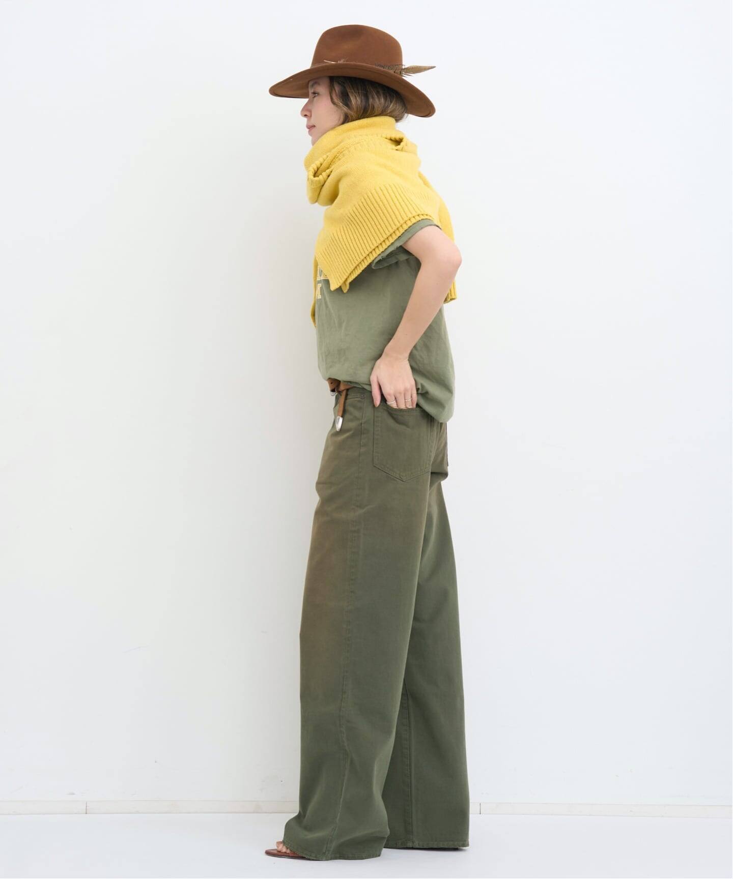 L'Appartement アパルトモン 2022SS Linen Boys Knit  リネンボーイズニット【フリー】【LKNA71953】 LINEN BOYS KNIT リネンボーイズニット | ブランド古着の買取・委託