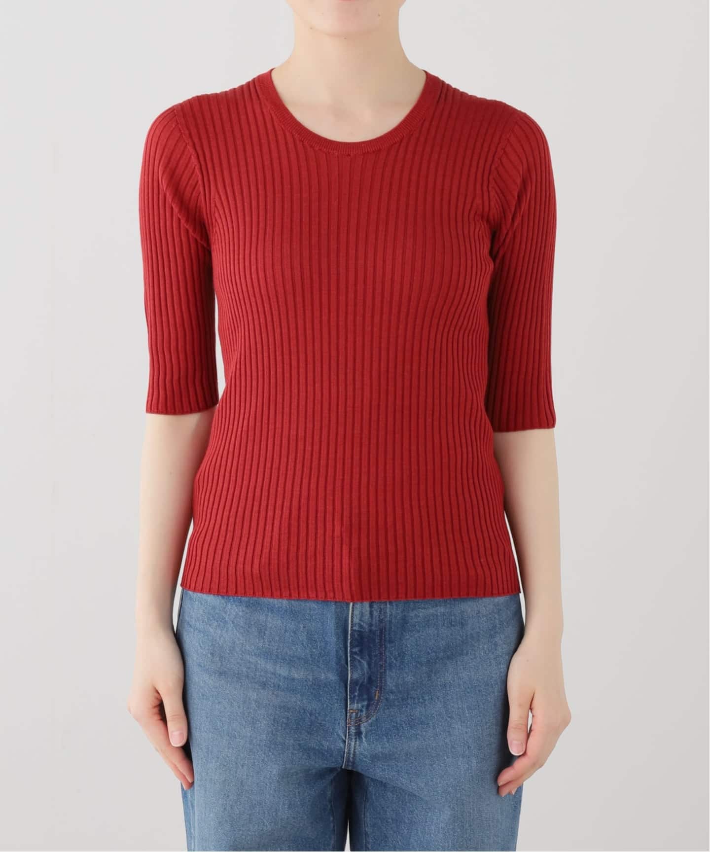 アパルトモン　Silk CTN C/N KNIT SILK RIB KNIT（ニット／セーター）｜L'Appartement（アパルトモン）の