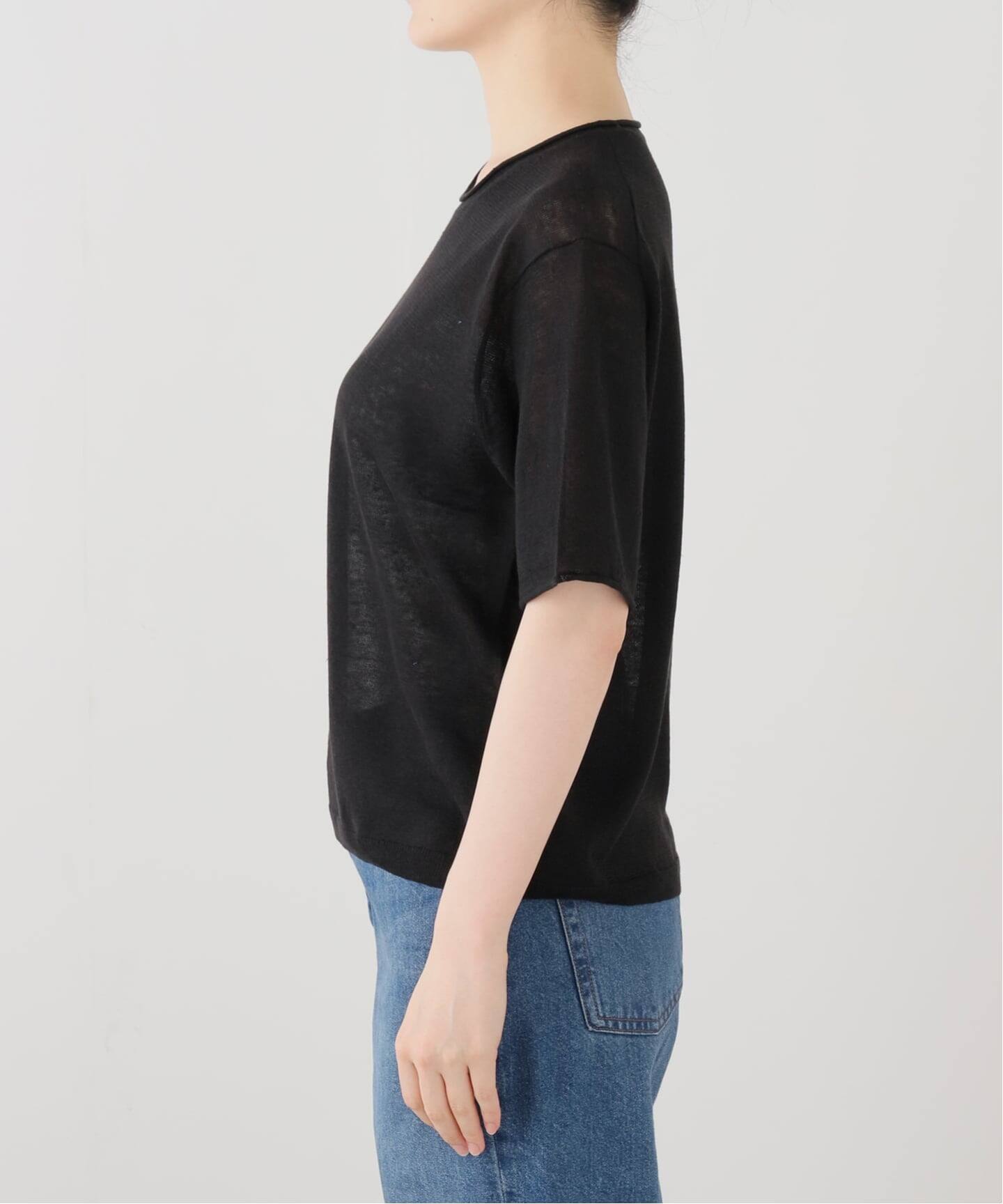 LINEN SHORT SLEEVE KNIT（ニット／セーター）｜L'Appartement