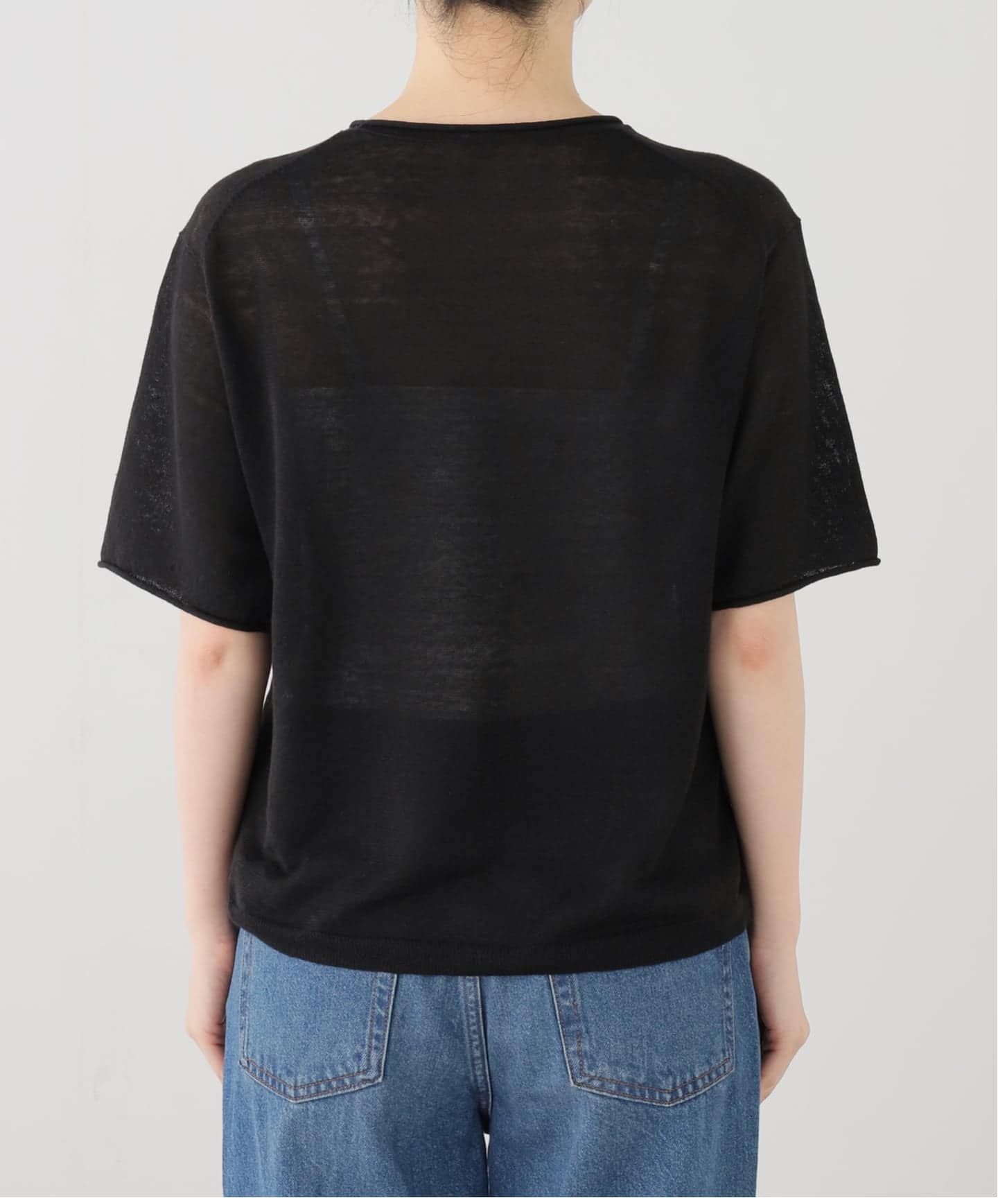 LINEN SHORT SLEEVE KNIT（ニット／セーター）｜L'Appartement