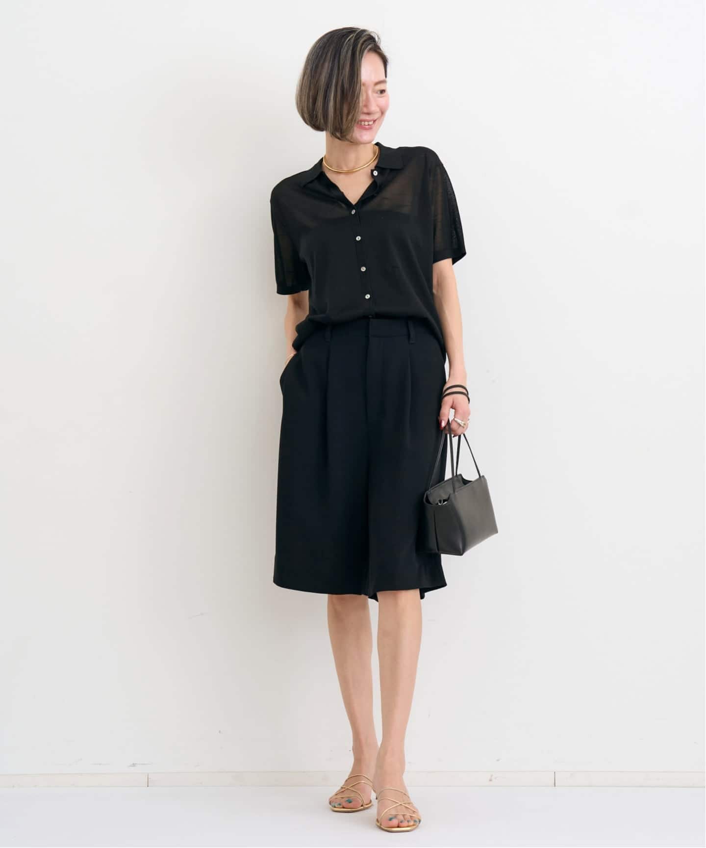 WASHABLE SILK MIX KNIT PULLOVER（ニット／セーター）｜L'Appartement