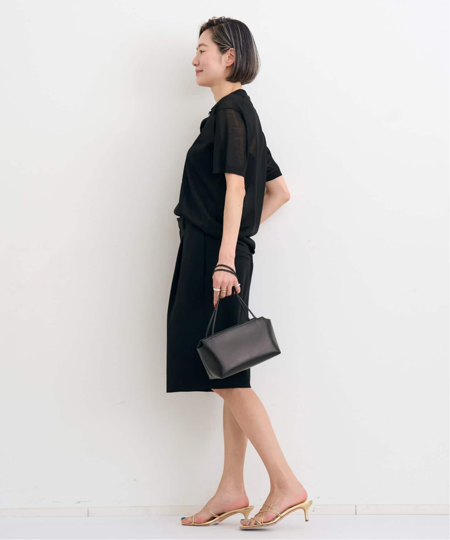 WASHABLE SILK MIX KNIT PULLOVER（ニット／セーター）｜L'Appartement
