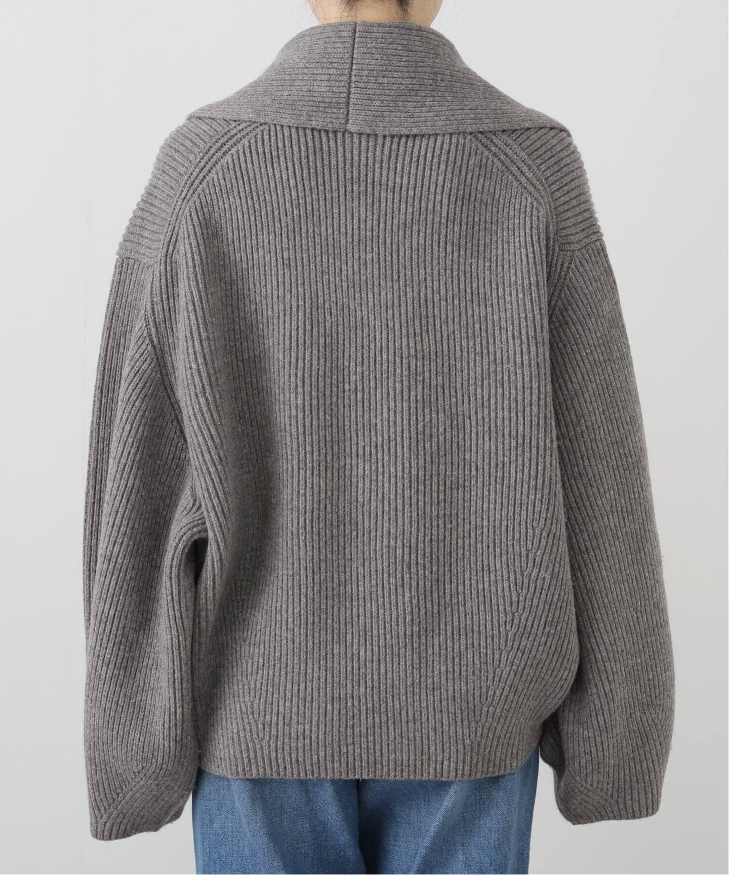TOTEME/トーテム】 SHAWL-LAPEL CARDIGAN（カーディガン）｜L