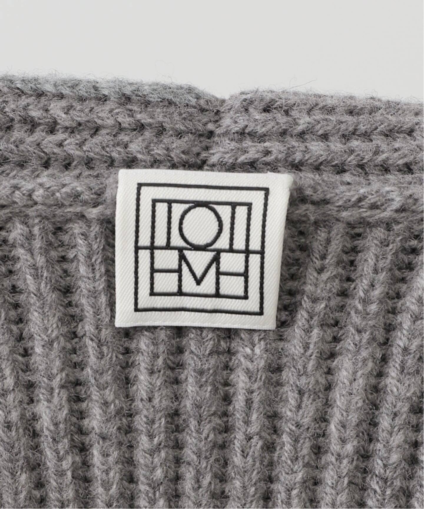 TOTEME/トーテム】 SHAWL-LAPEL CARDIGAN（カーディガン）｜L