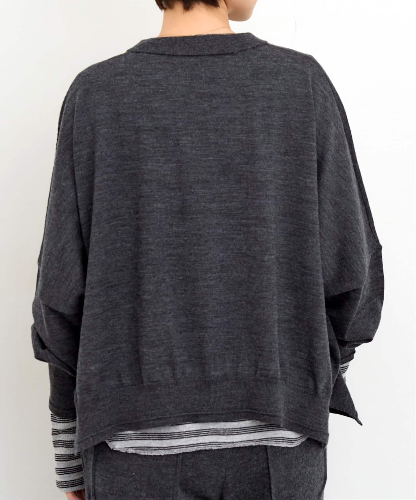 GOOD GRIEF!/グッド グリーフ】 Knit Cropped Top（ニット／セーター