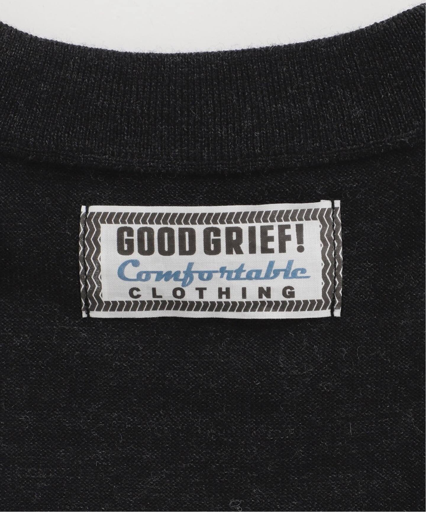 予約》【GOOD GRIEF!/グッド グリーフ】 Knit Cropped Top（ニット