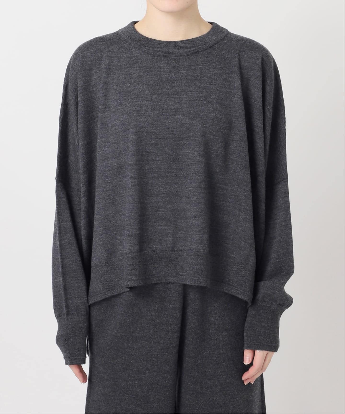 予約》【GOOD GRIEF!/グッド グリーフ】 Knit Cropped Top（ニット