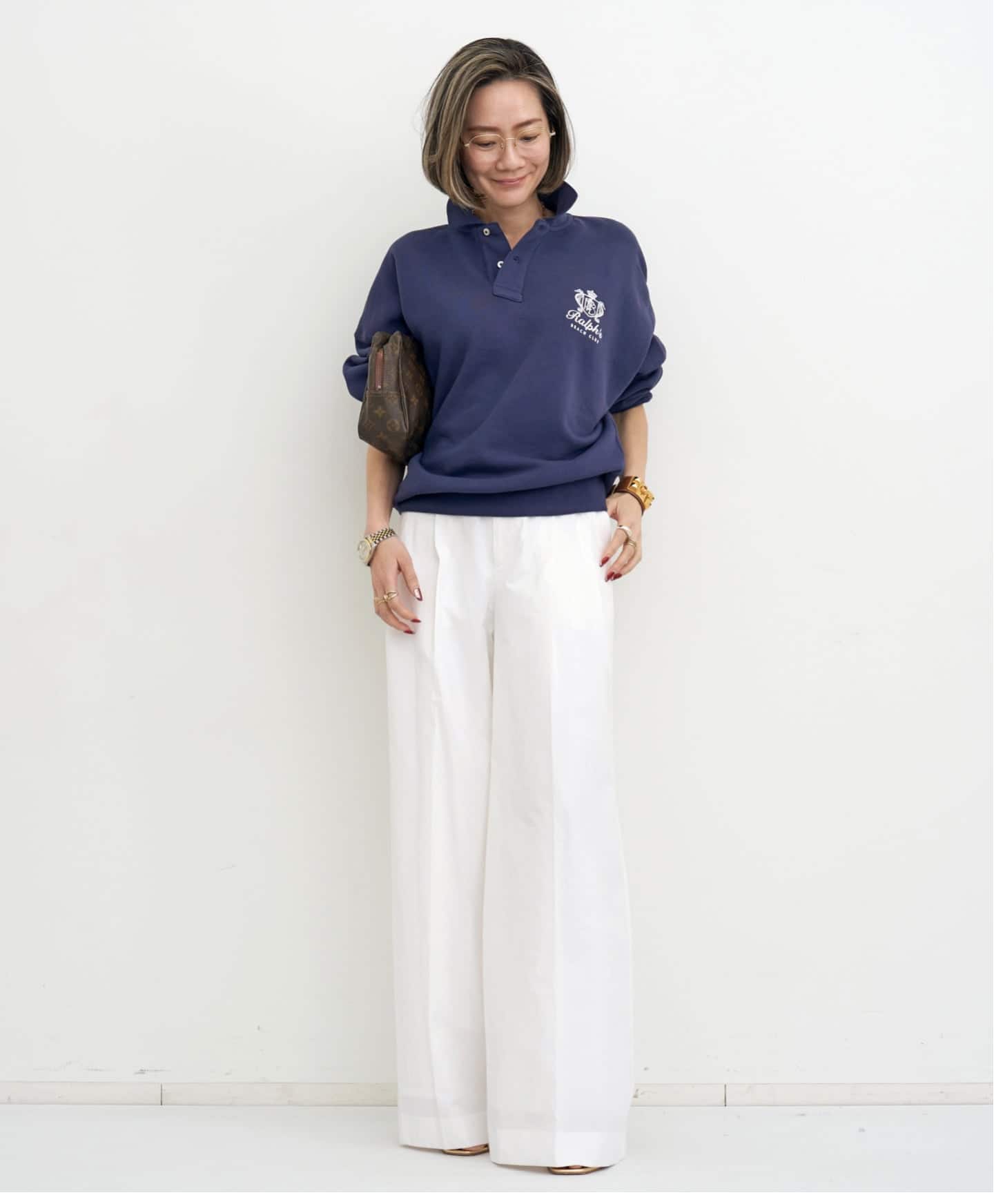 POLO RALPH LAUREN/ポロ ラルフ ローレン】 KNIT SHIRT（スウェット