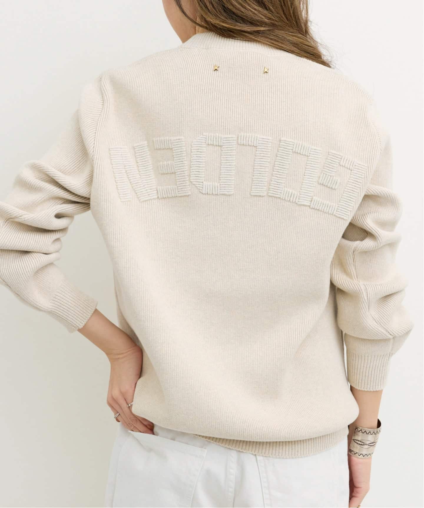 GOLDEN GOOSE/ゴールデン グース】 M'S REGULAR CREW NECK KNIT