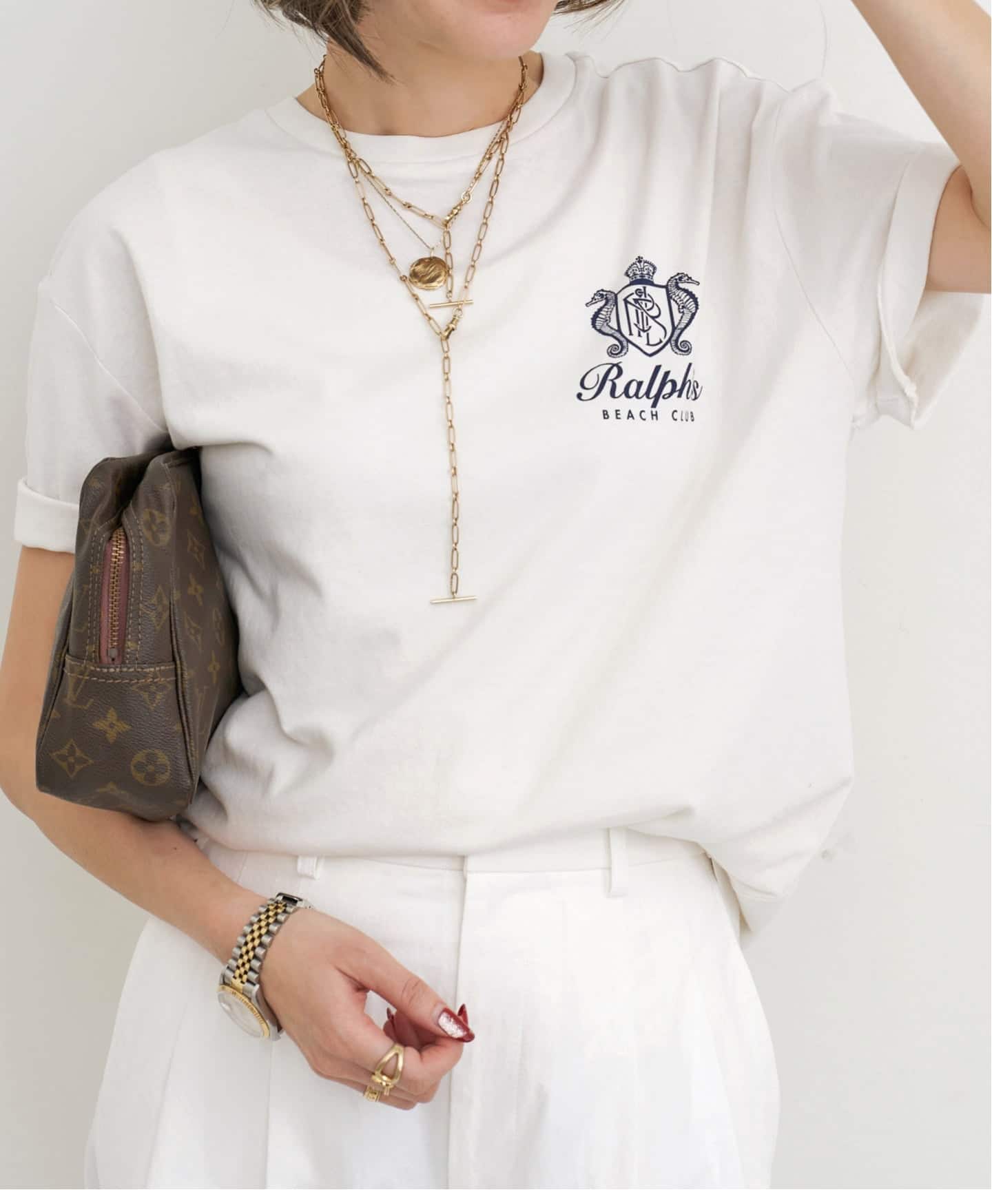 POLO RALPH LAUREN/ポロ ラルフローレン】 HALF SLEEVE SHIRT（Tシャツ