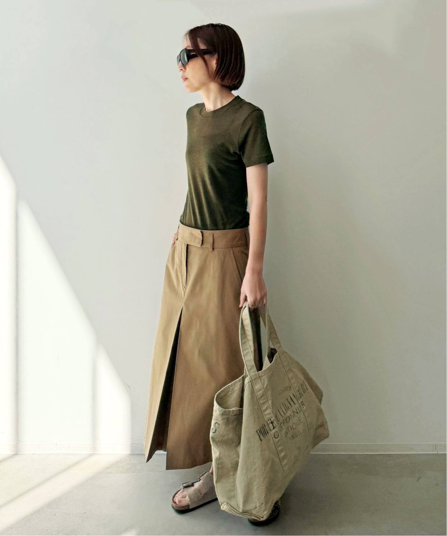 FILIPPA K/フィリッパ コー】SHEER TEE（ニット／セーター）｜L