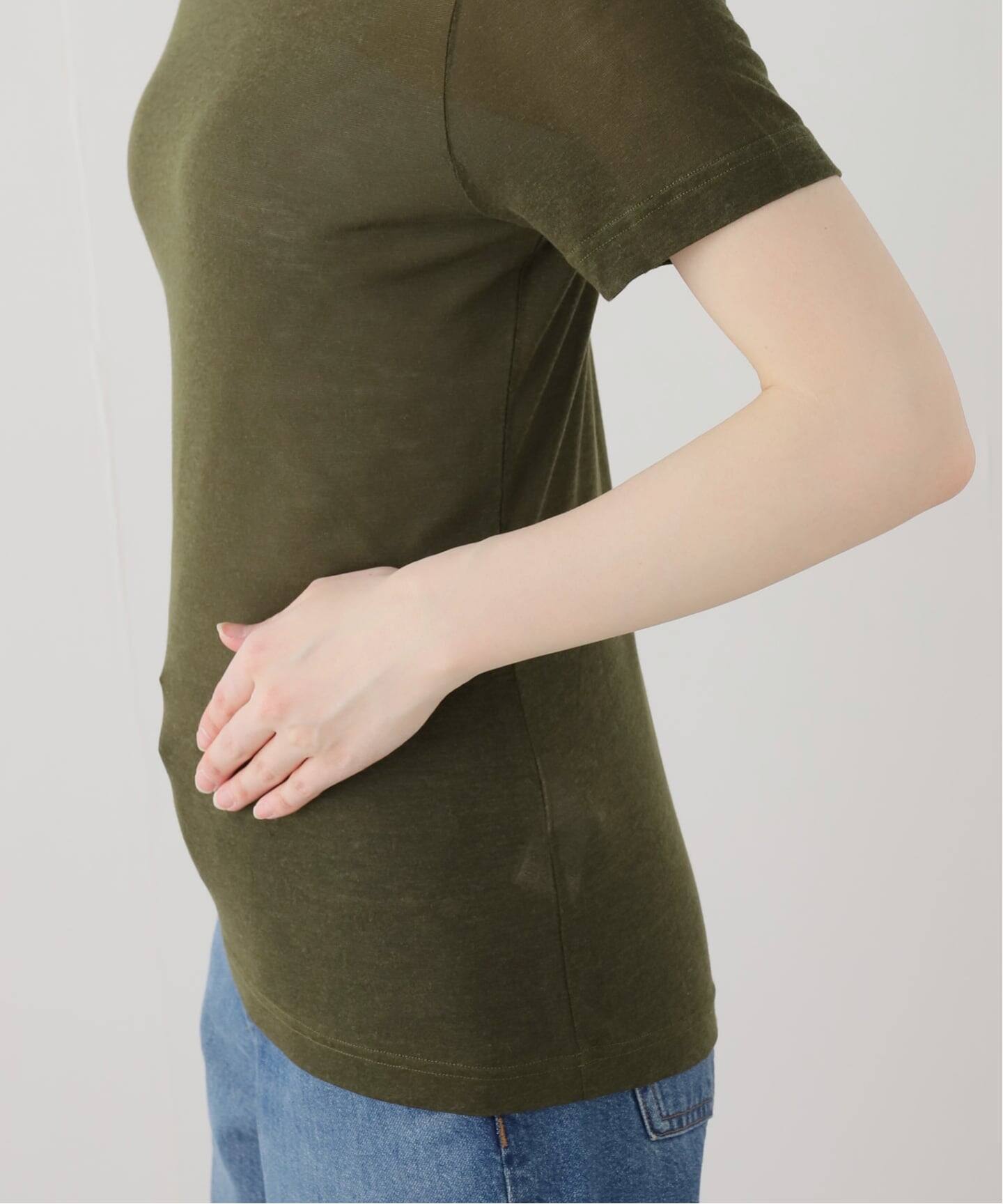 FILIPPA K/フィリッパ コー】SHEER TEE（ニット／セーター）｜L