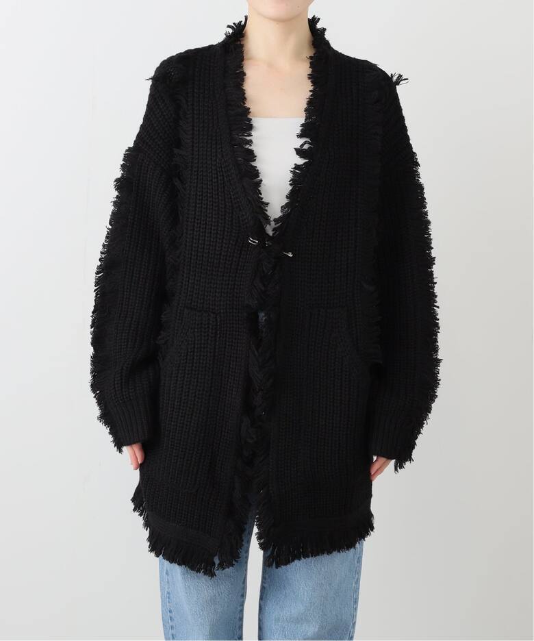 R13/アールサーティーン】 FRINGE CARDIGAN（カーディガン）｜L 